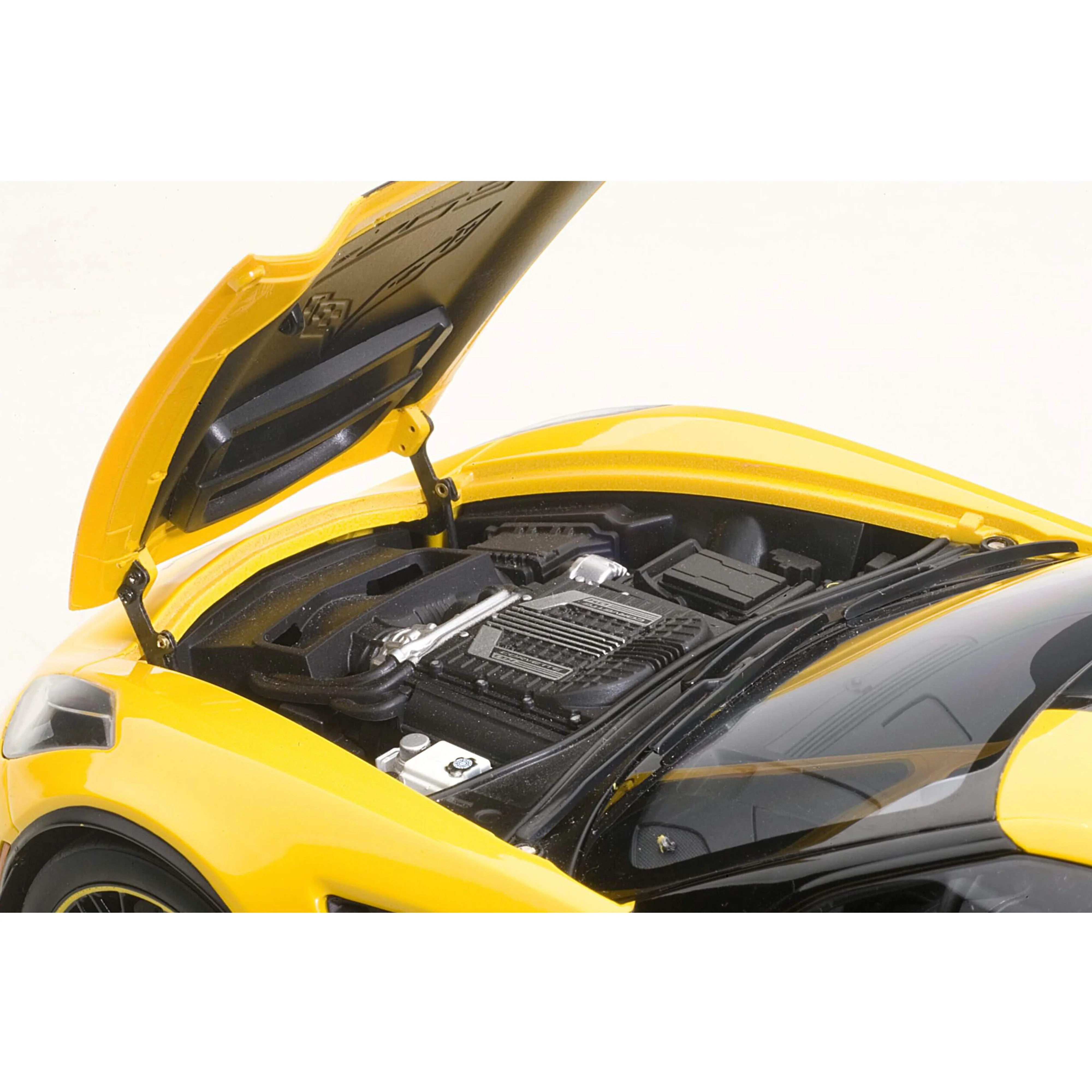 Chevrolet Corvette C7 Z06 C7R Edition 2015 Jaune 1/18 - Image 6