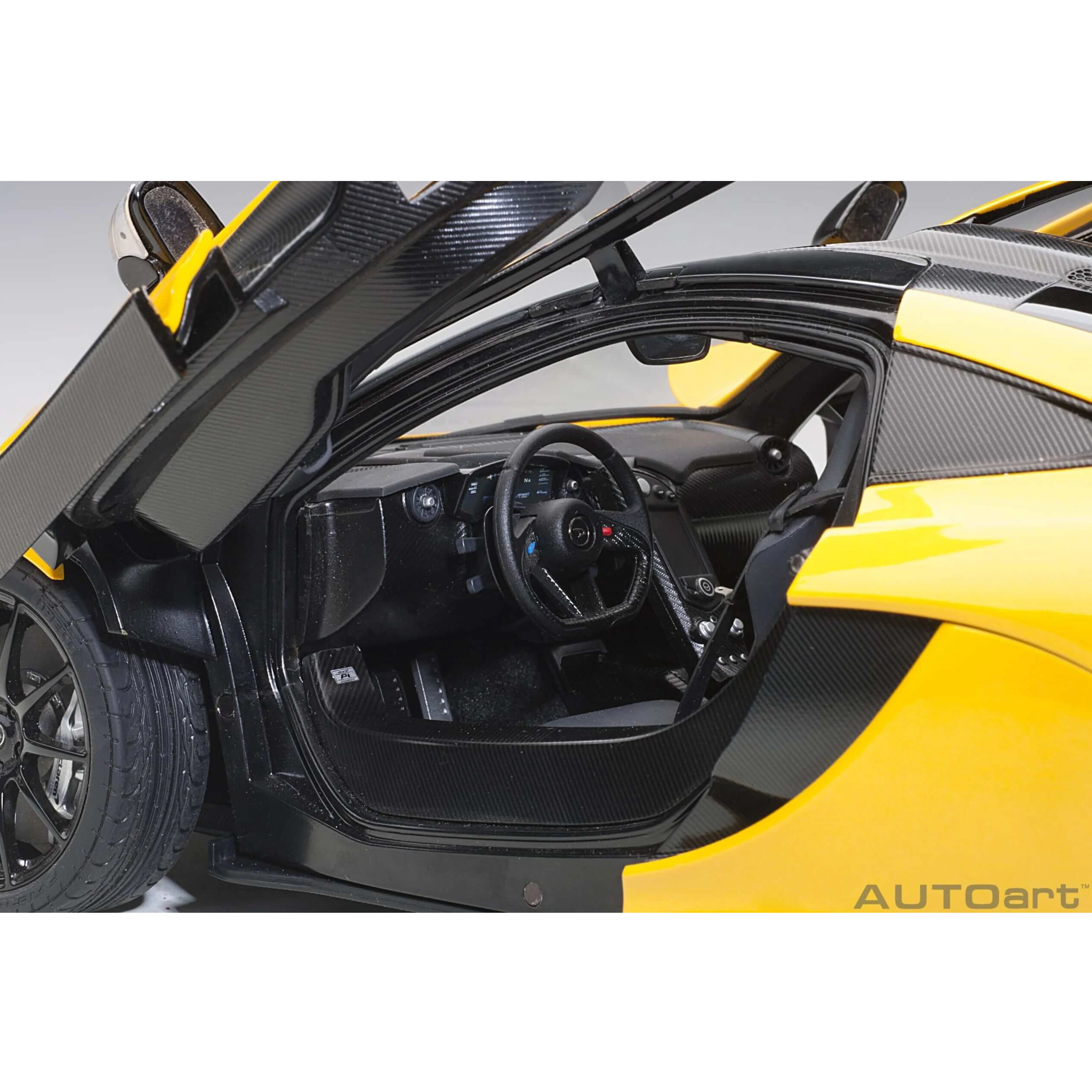 McLaren P1 2013 Jaune Volcan 1/12 - Image 5