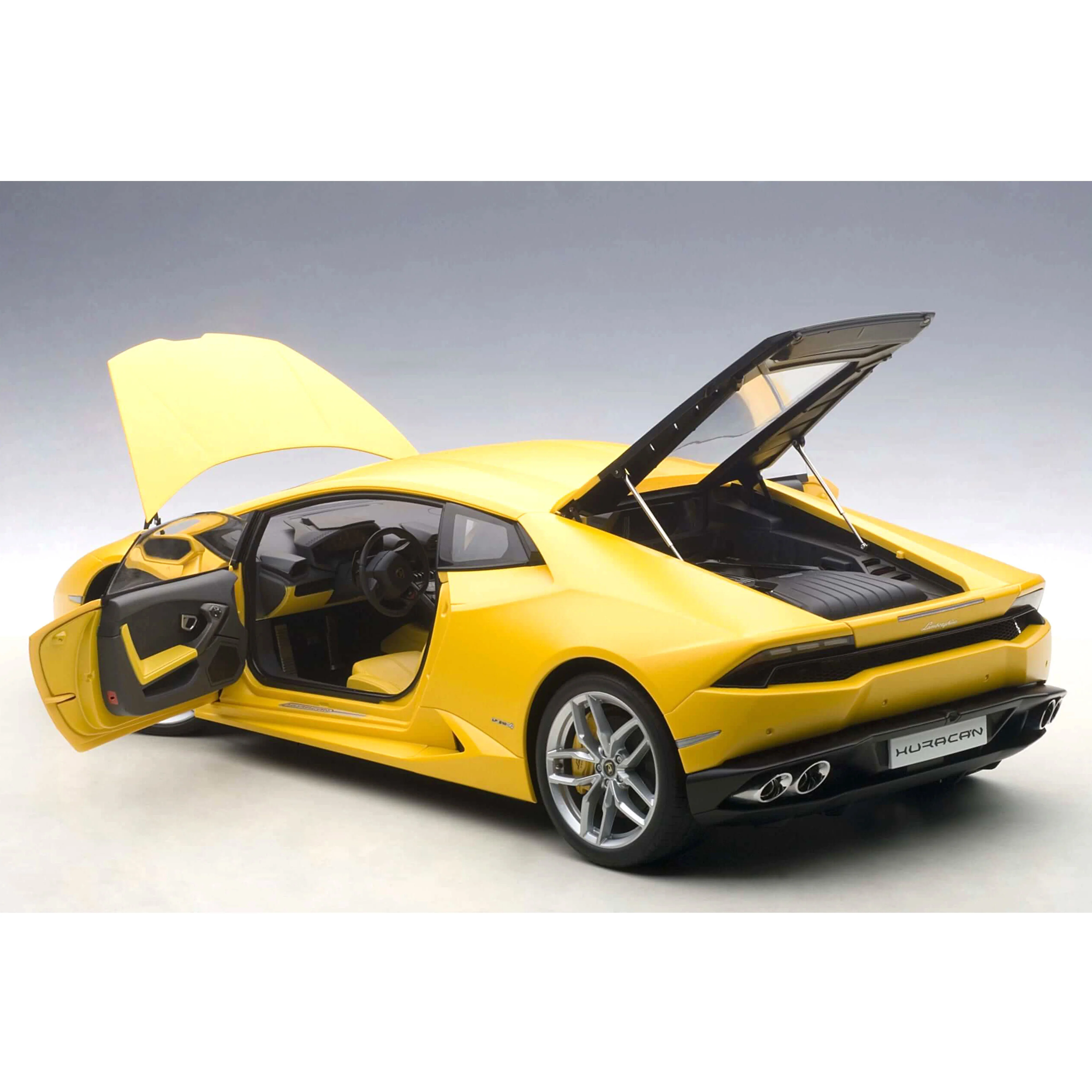 Lamborghini Huracan LP610-4 2014 Jaune mat 1/12 - Image 7