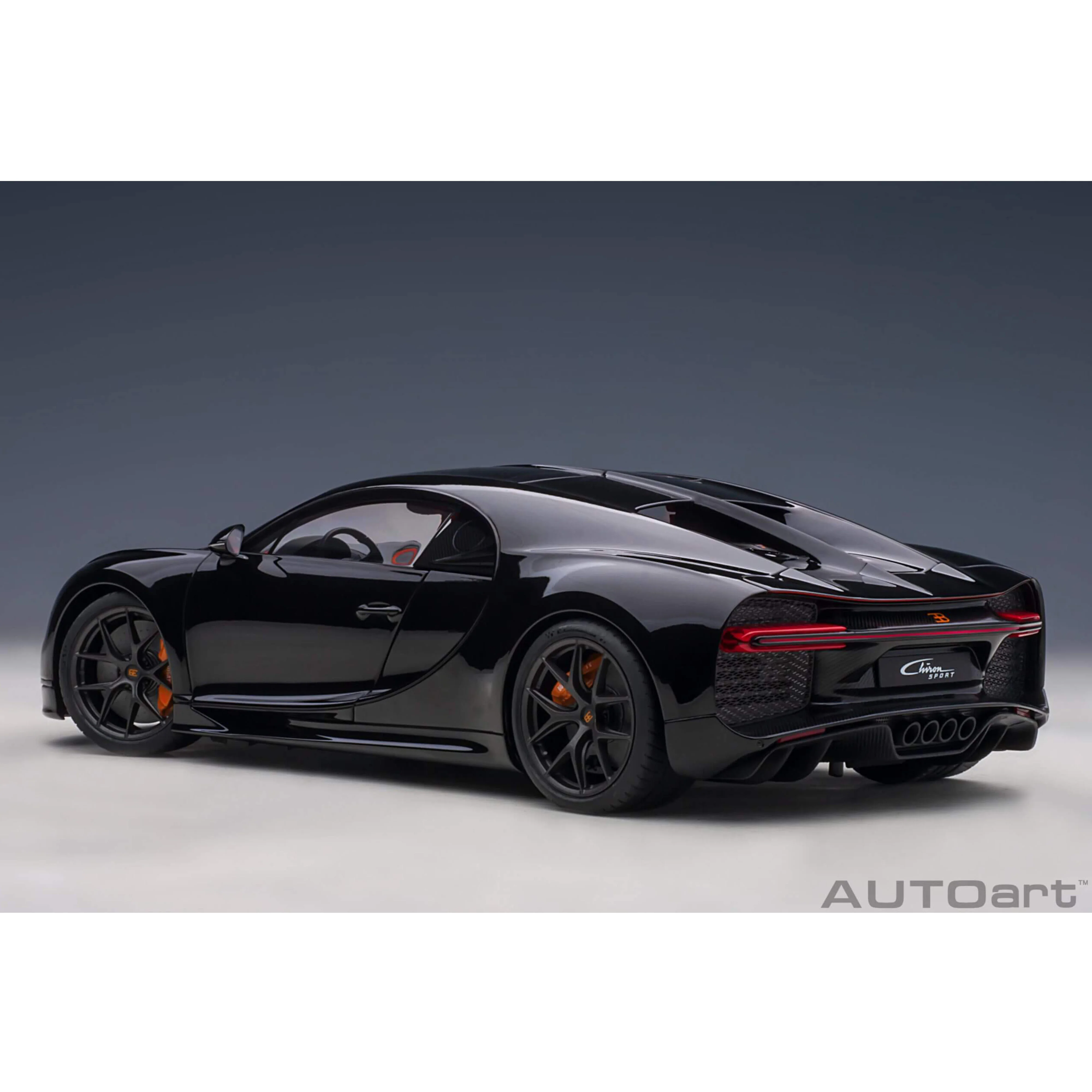 Bugatti Chiron Sport 2019 Nocturne Noir 1/18 - Image 2