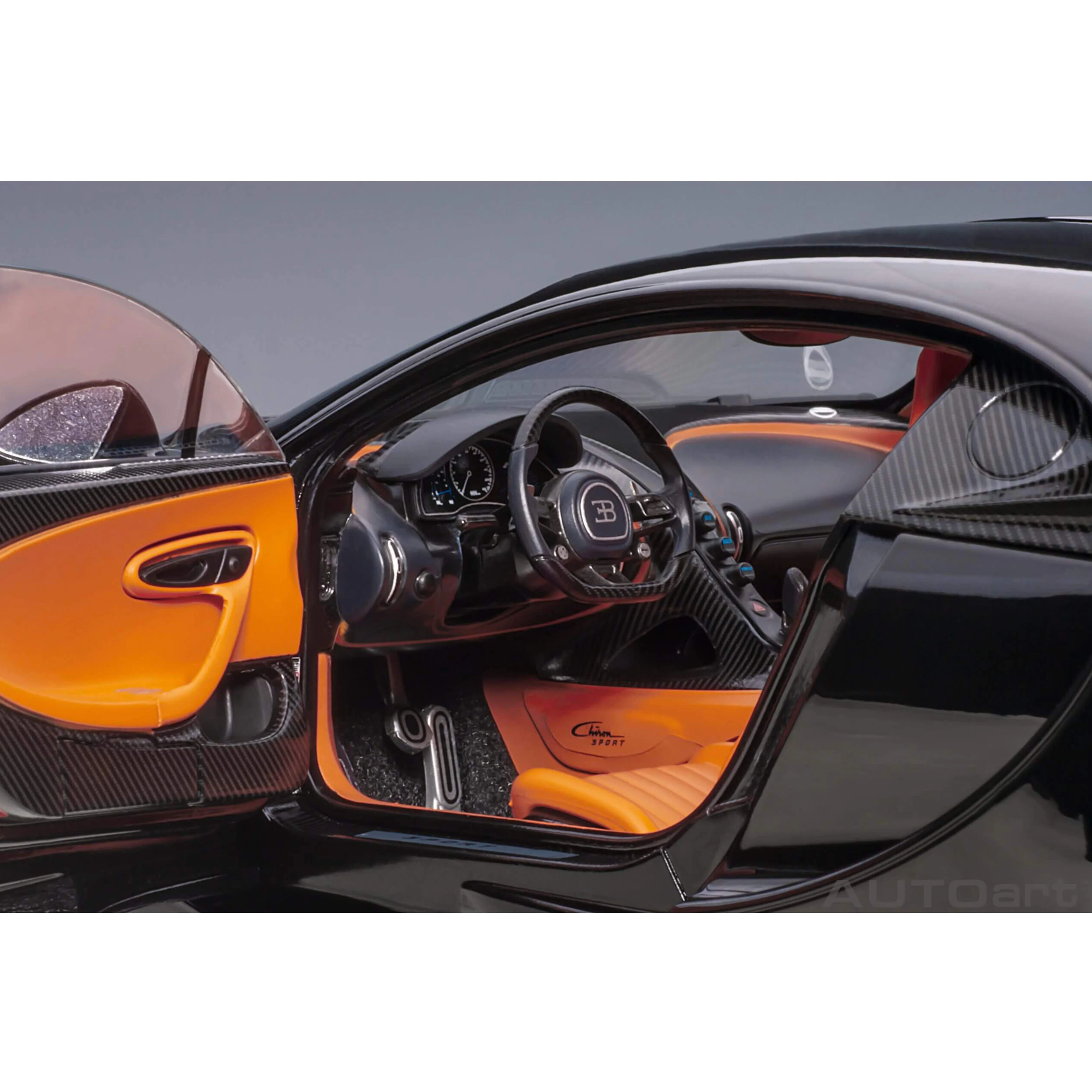 Bugatti Chiron Sport 2019 Nocturne Noir 1/18 - Image 4