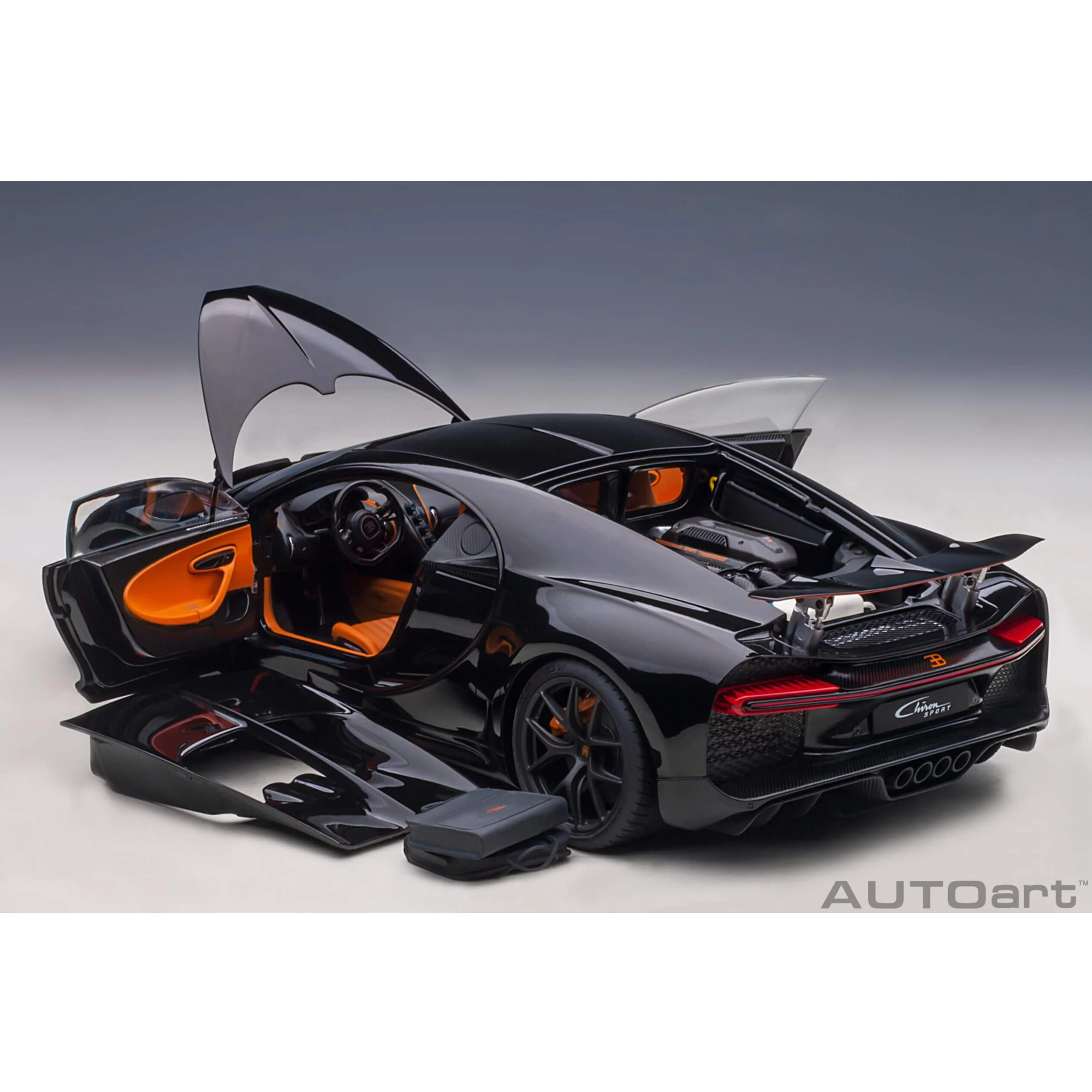 Bugatti Chiron Sport 2019 Nocturne Noir 1/18 - Image 8