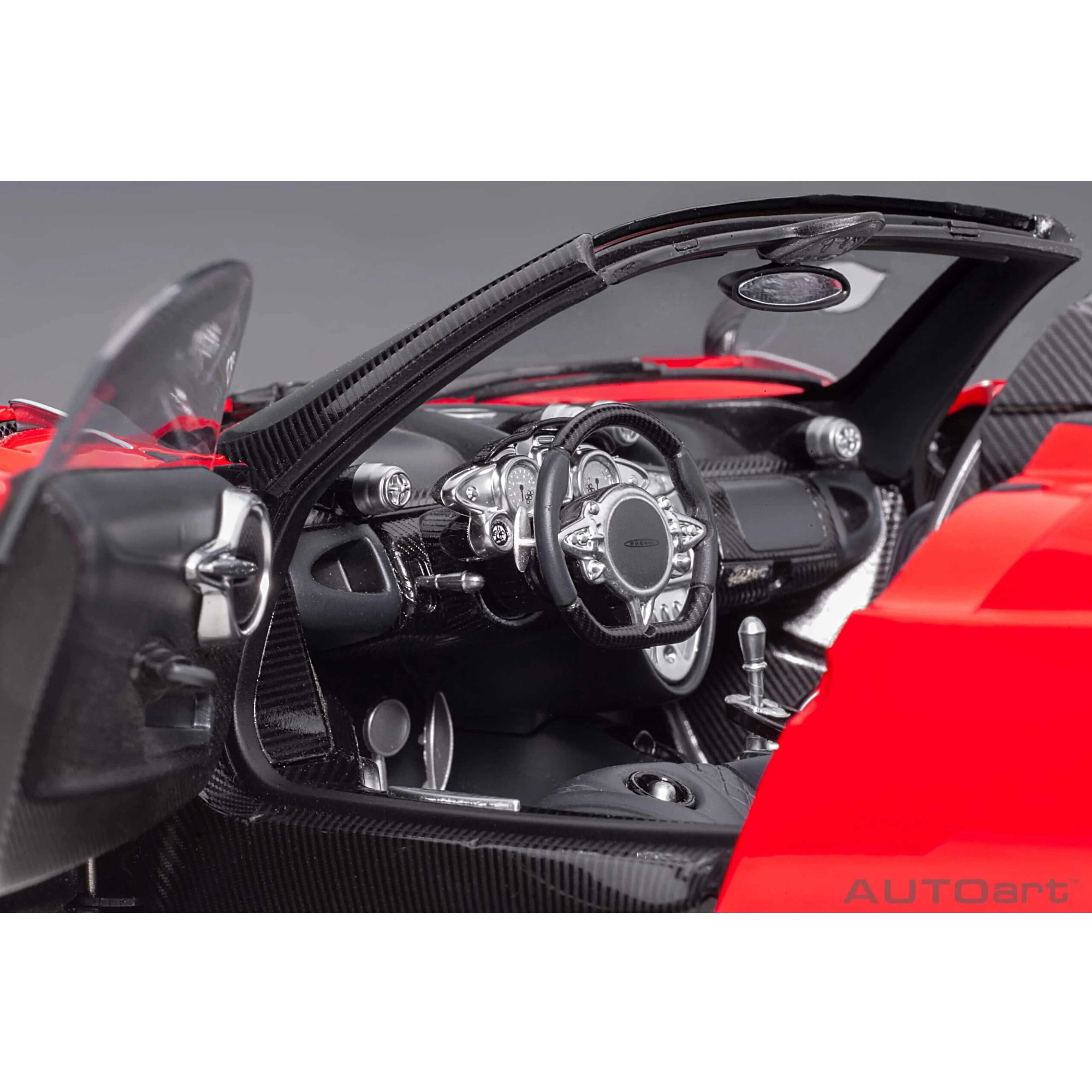 Pagani Huayra Roadster 2017 Monza Rouge 1/18 - Image 5