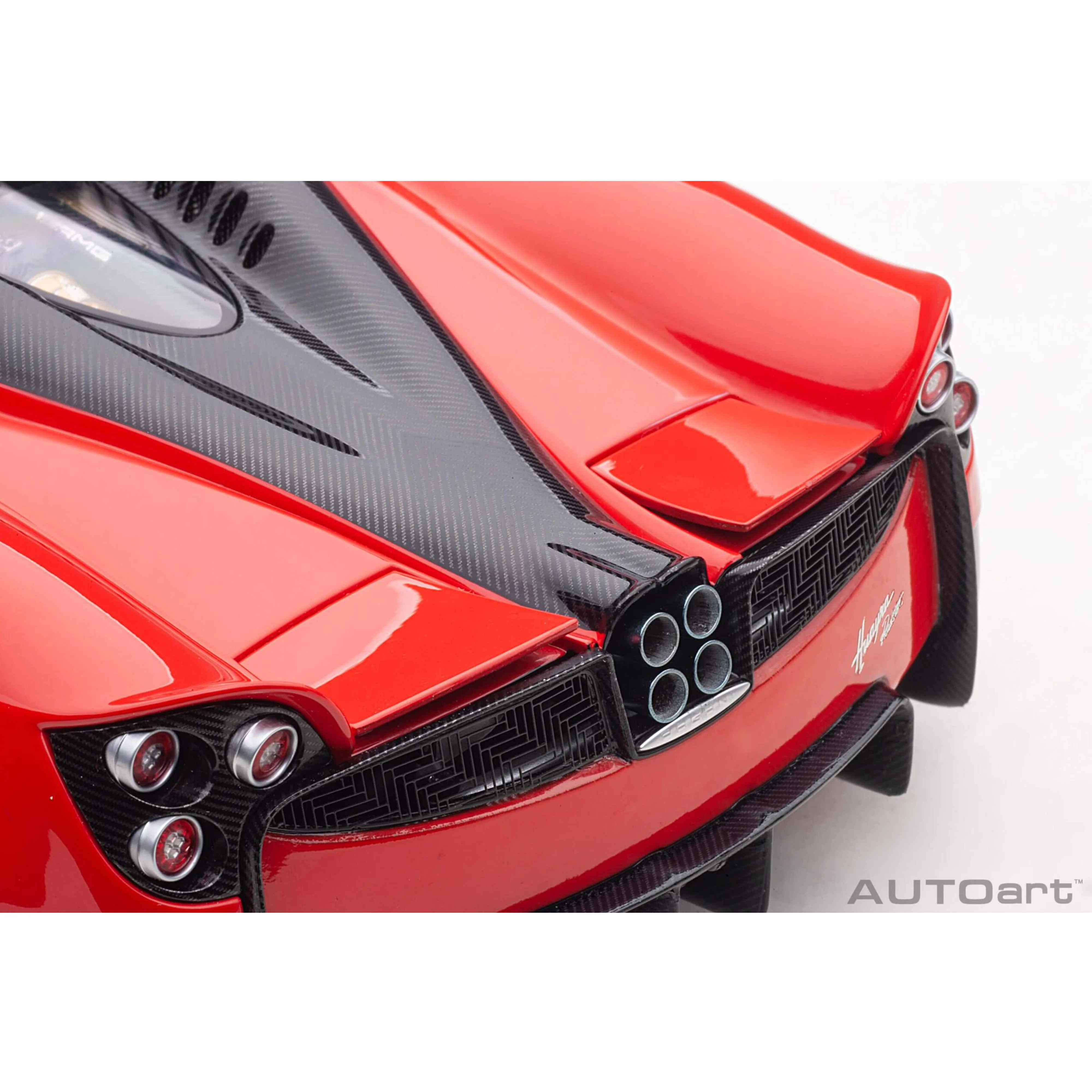 Pagani Huayra Roadster 2017 Monza Rouge 1/18 - Image 9