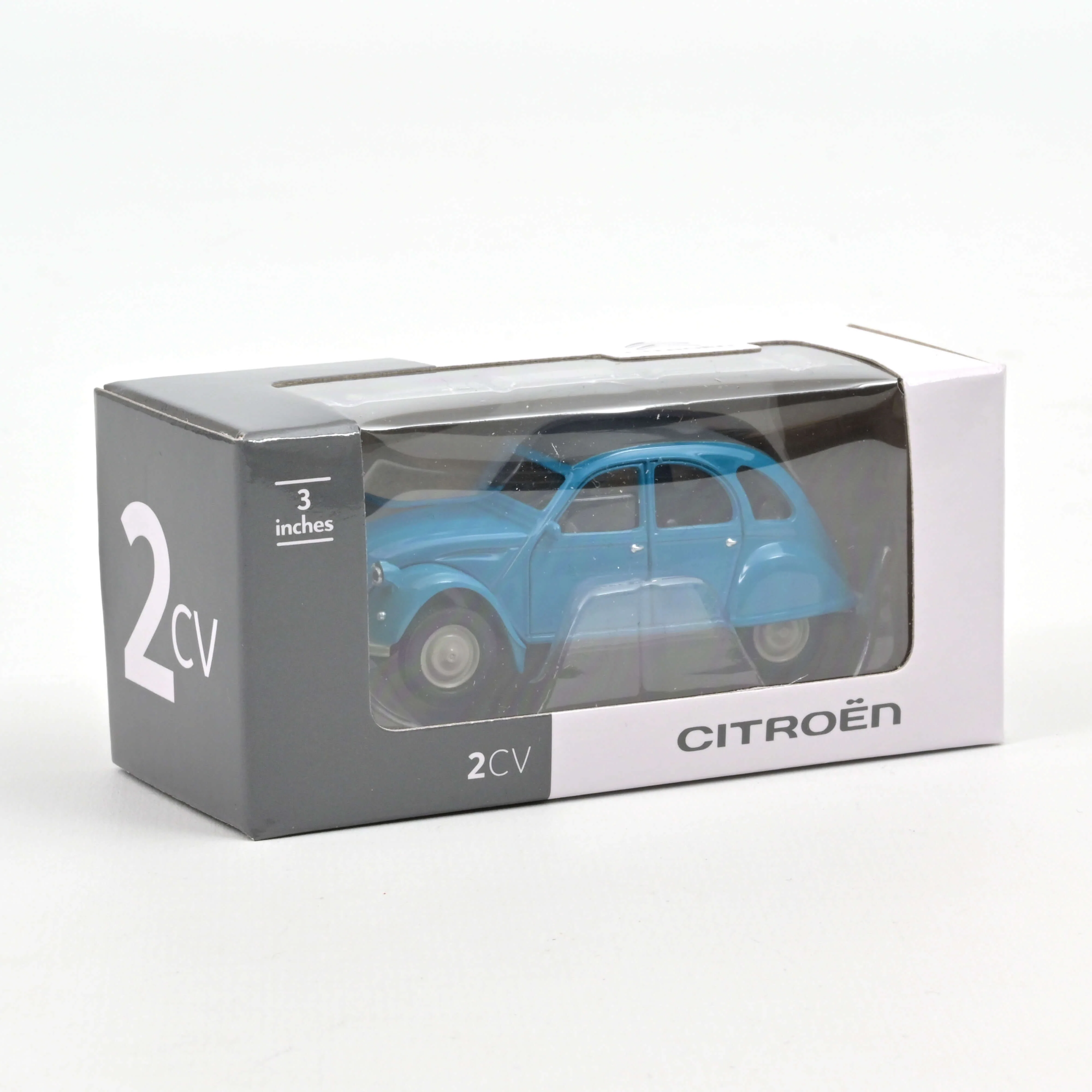 Citroën 2CV 1976 Bleu Pétrel 1/54 - Image 3