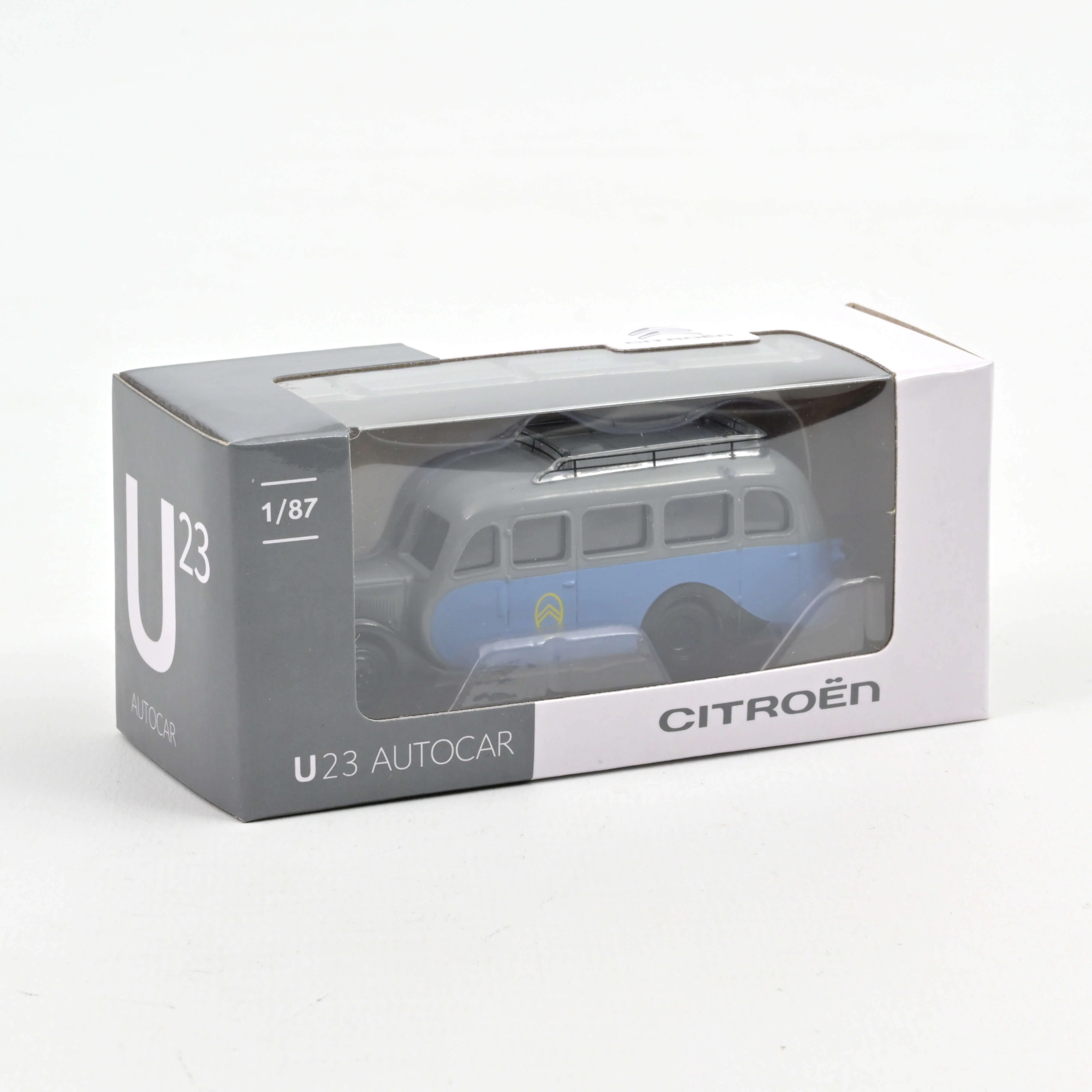Citroën U23 Autocar 1947 Gris et Bleu 1/87 - Image 3