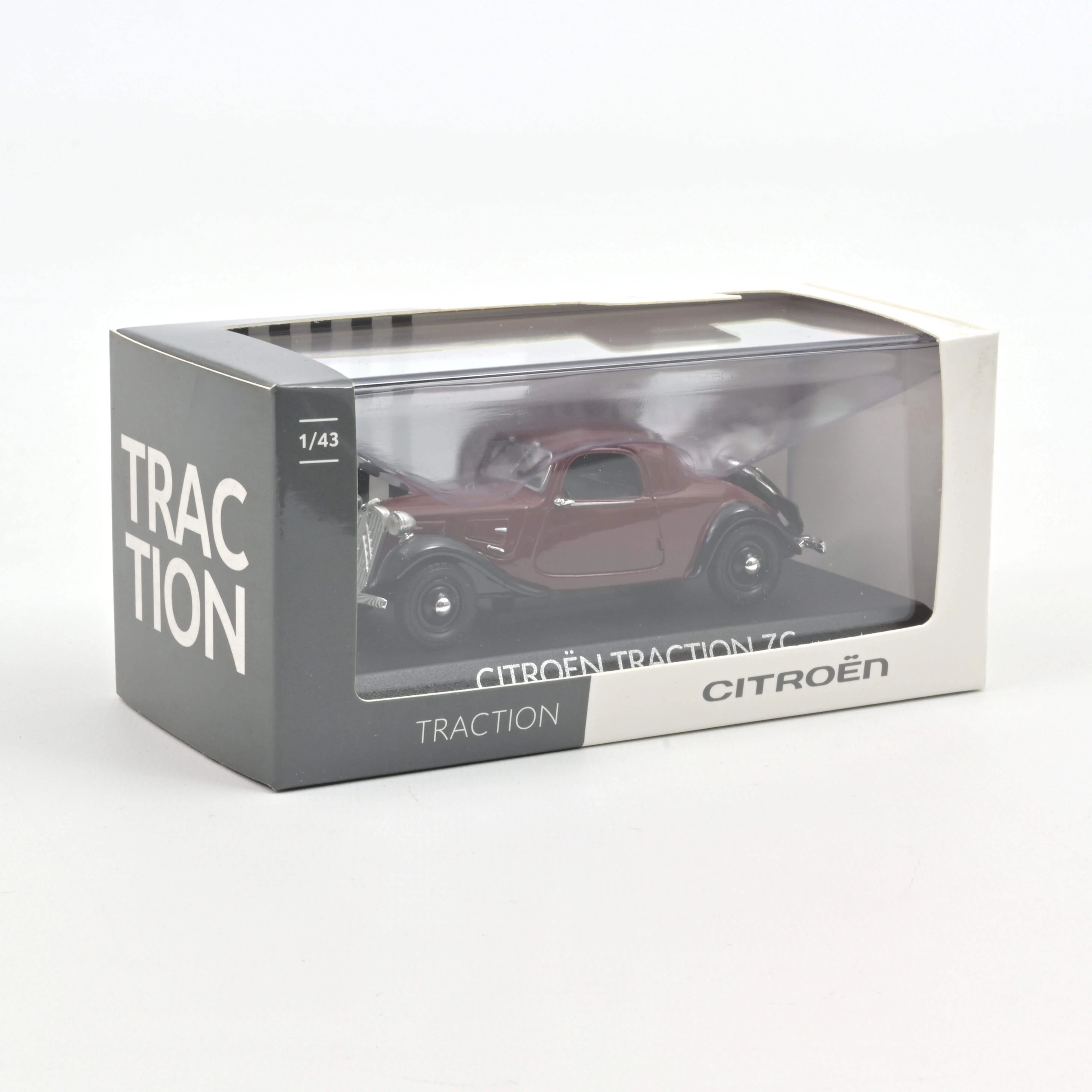 Citroën Traction 7C Faux Cabriolet 1937 Rouge Foncé 1/43 - Image 3