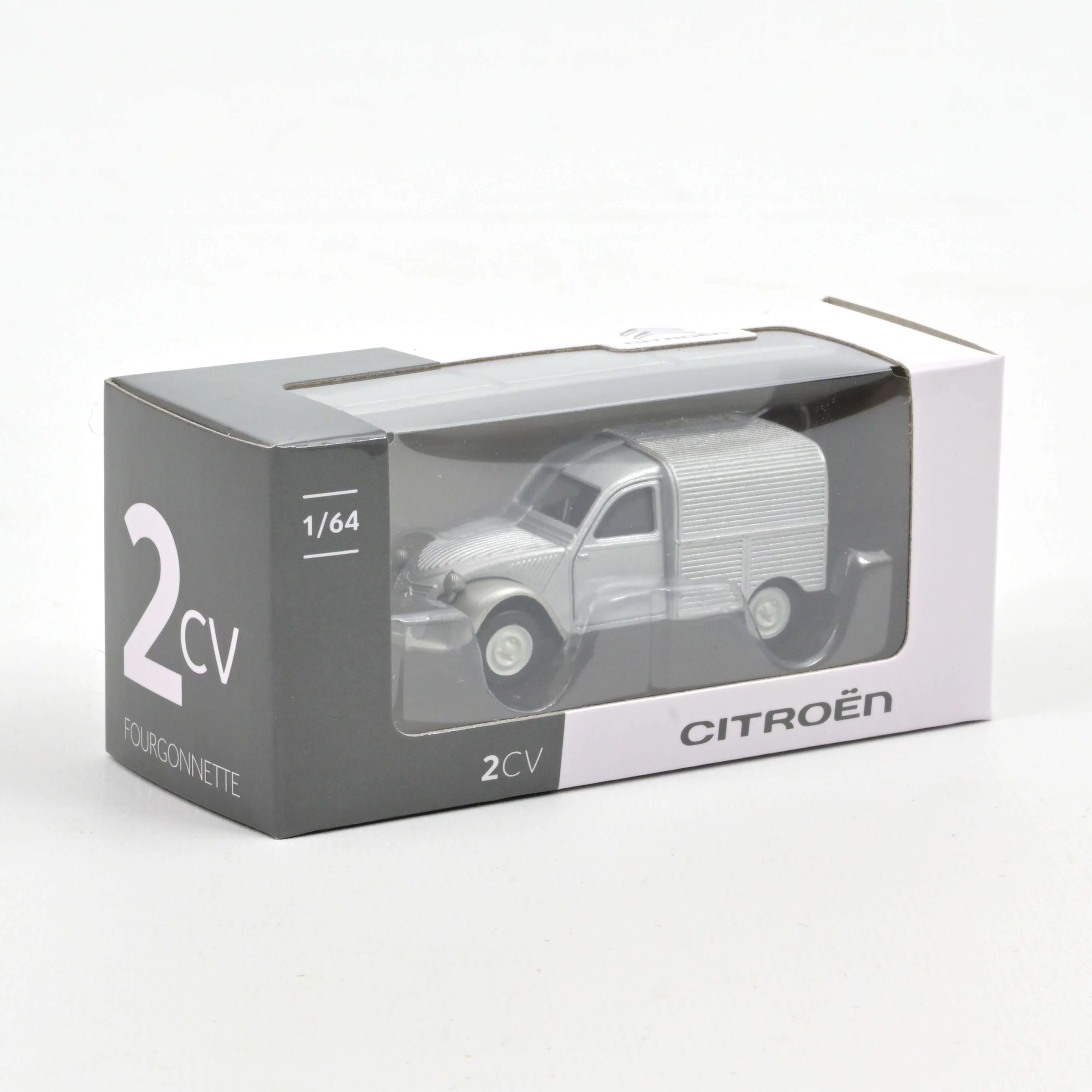Citroën 2CV Fourgonnette 1950 Gris 1/64 - Image 3