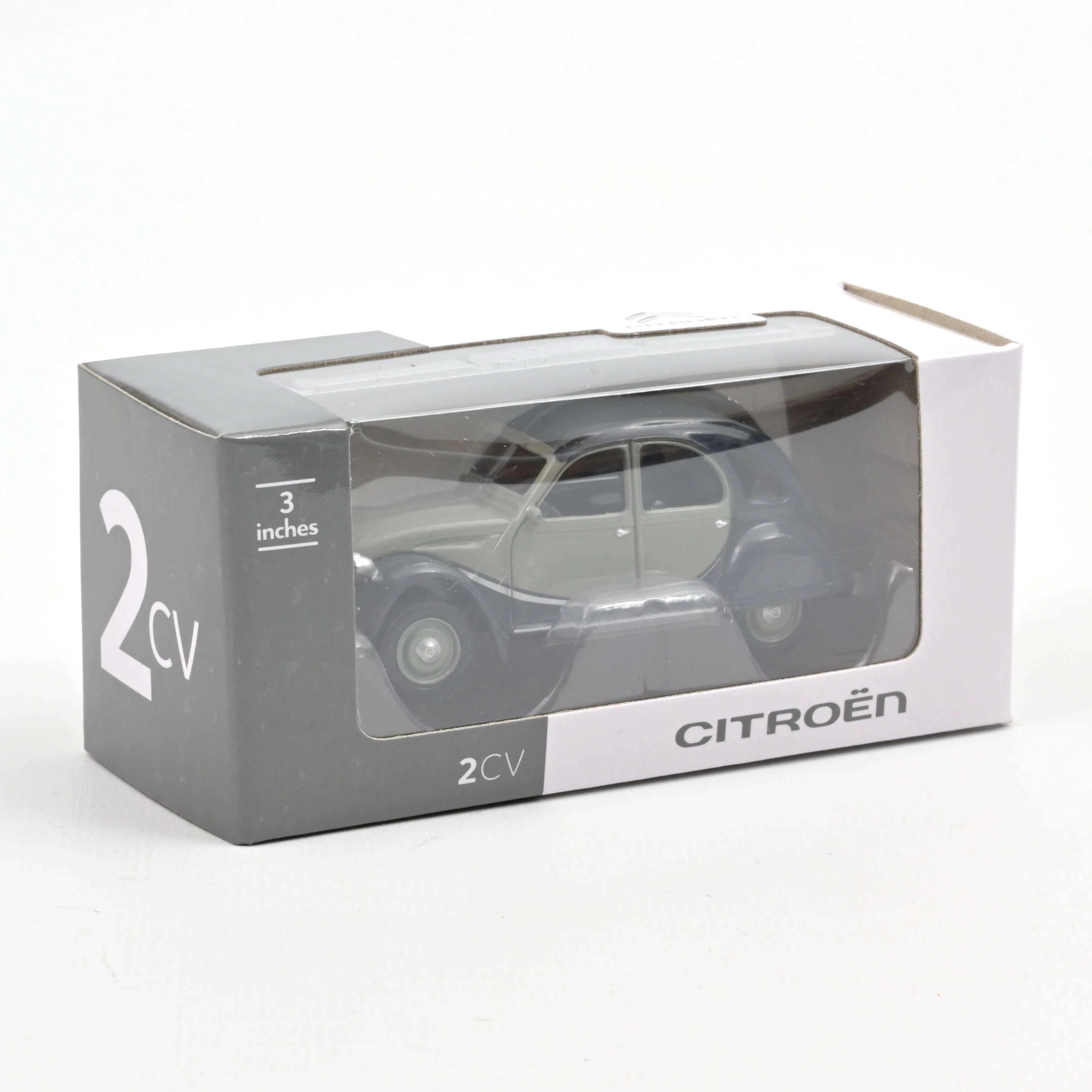 Citroën 2CV Charleston 1984 Gris Cormoran et Gris Nocturne 1/54 - Image 3