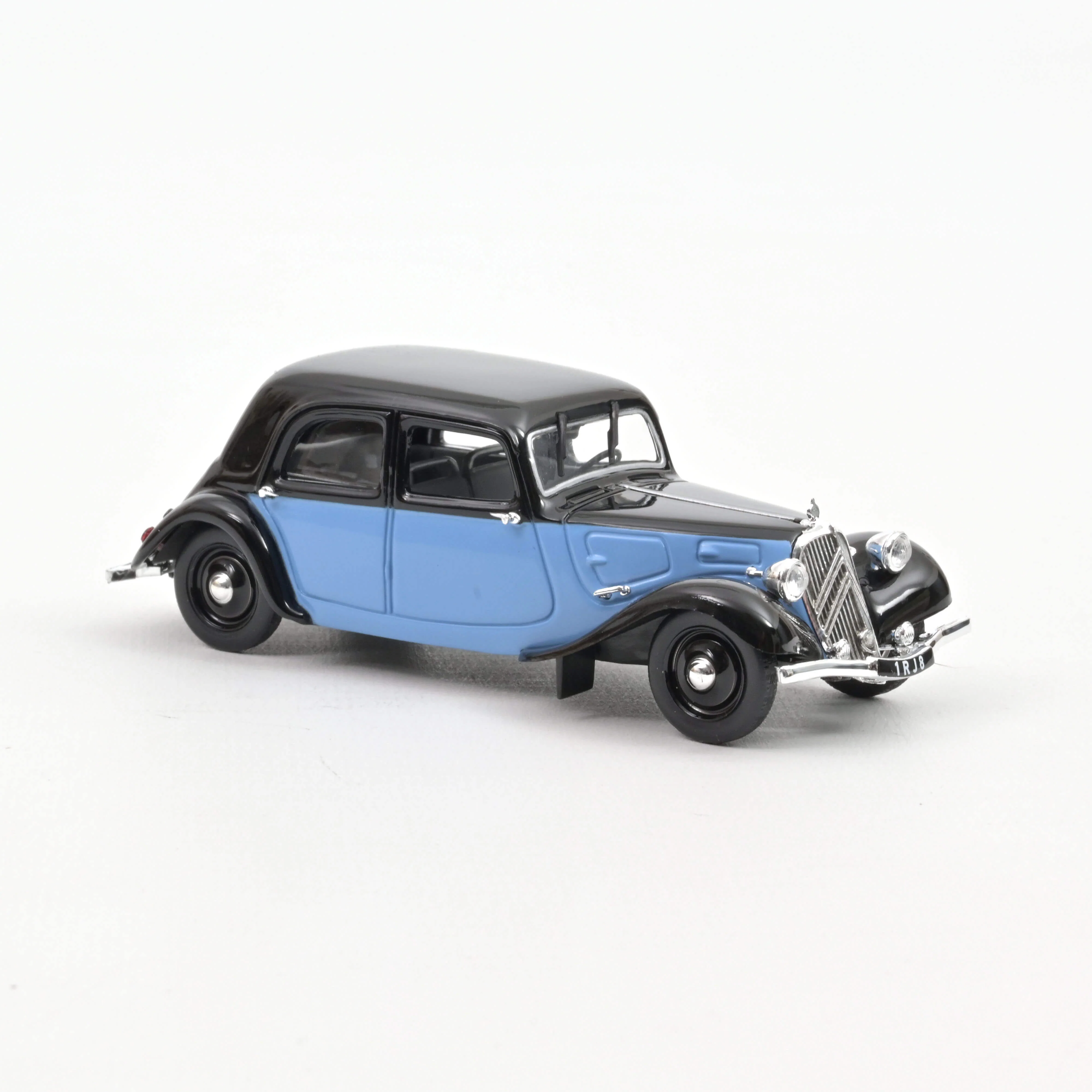 Citroën 11 Légère Coupe de Ville 1935 Bleu et Noir 1/43 - Image 2