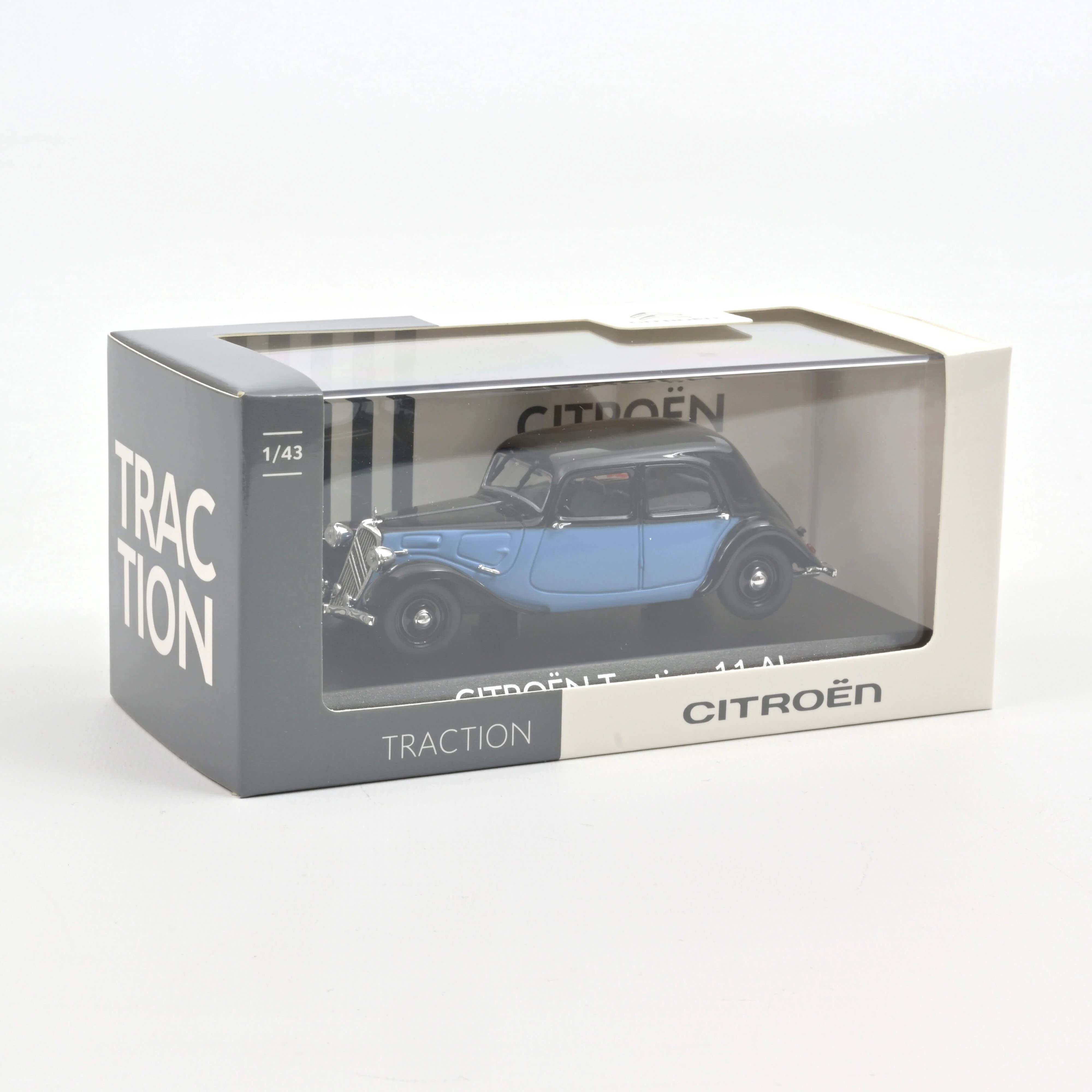 Citroën 11 Légère Coupe de Ville 1935 Bleu et Noir 1/43 - Image 3