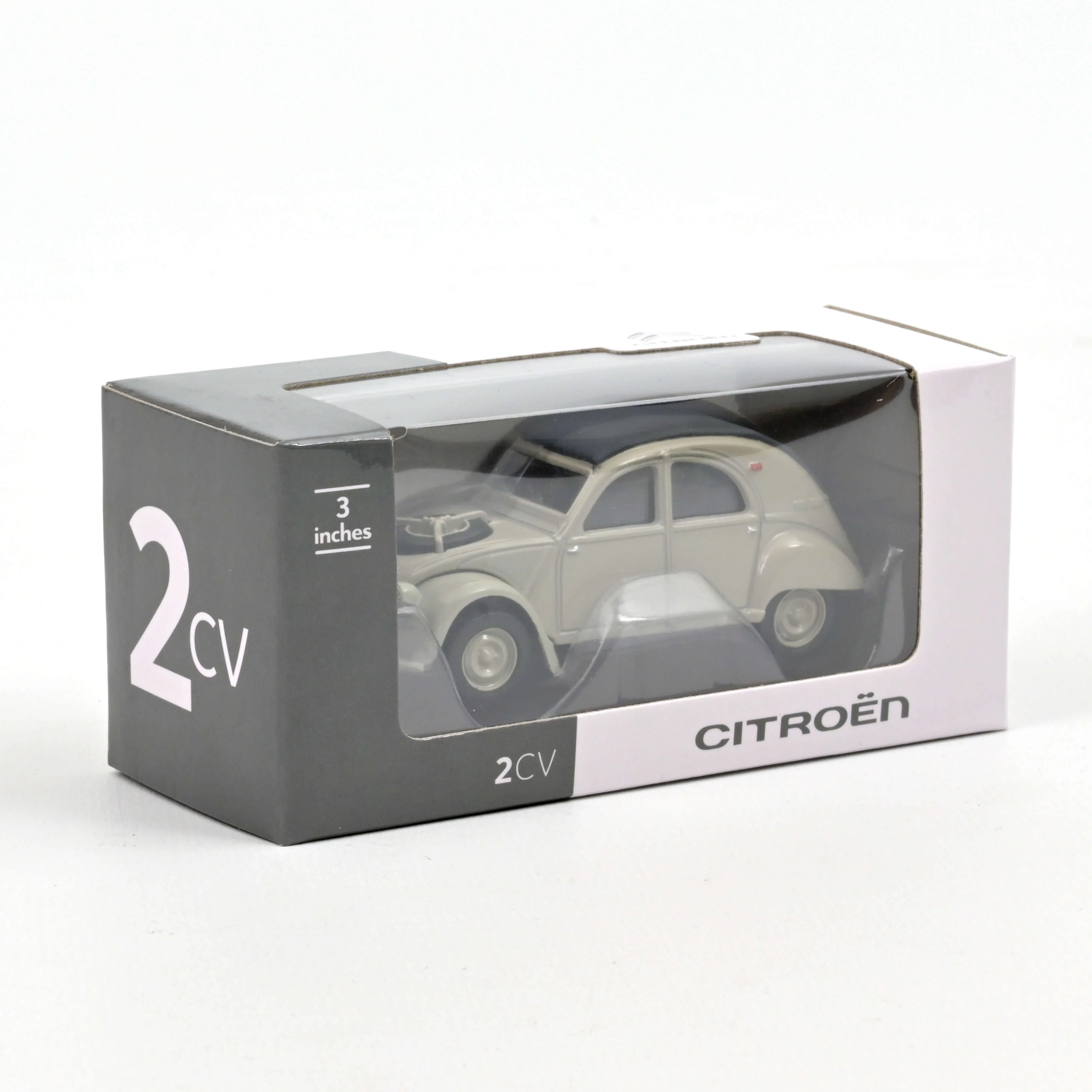Citroën 2CV 4x4 1962 Gris Rosé 1/54 - Image 3