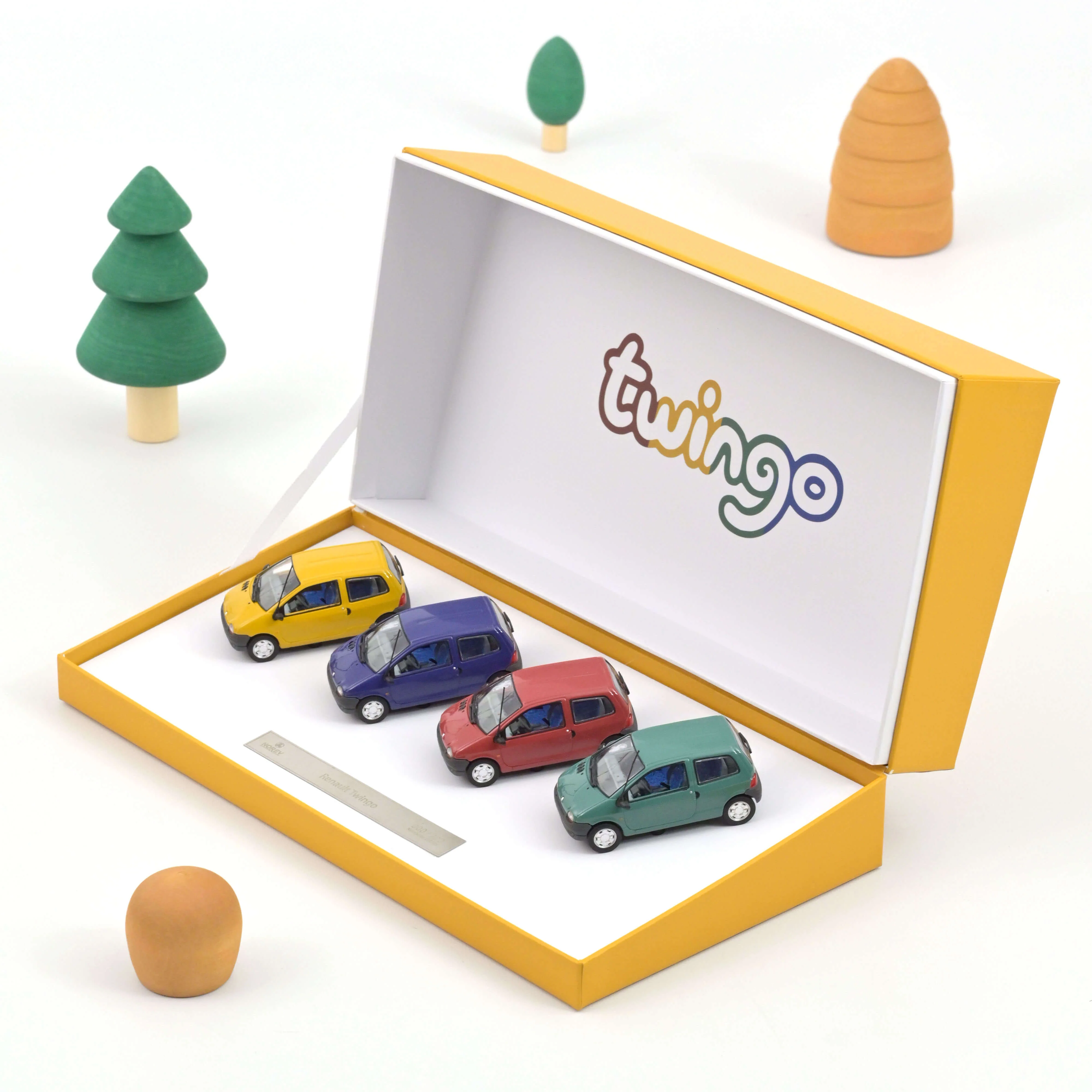 Renault Twingo 1993 4 pcs Coffret cadeau 1/43 - 200pcs