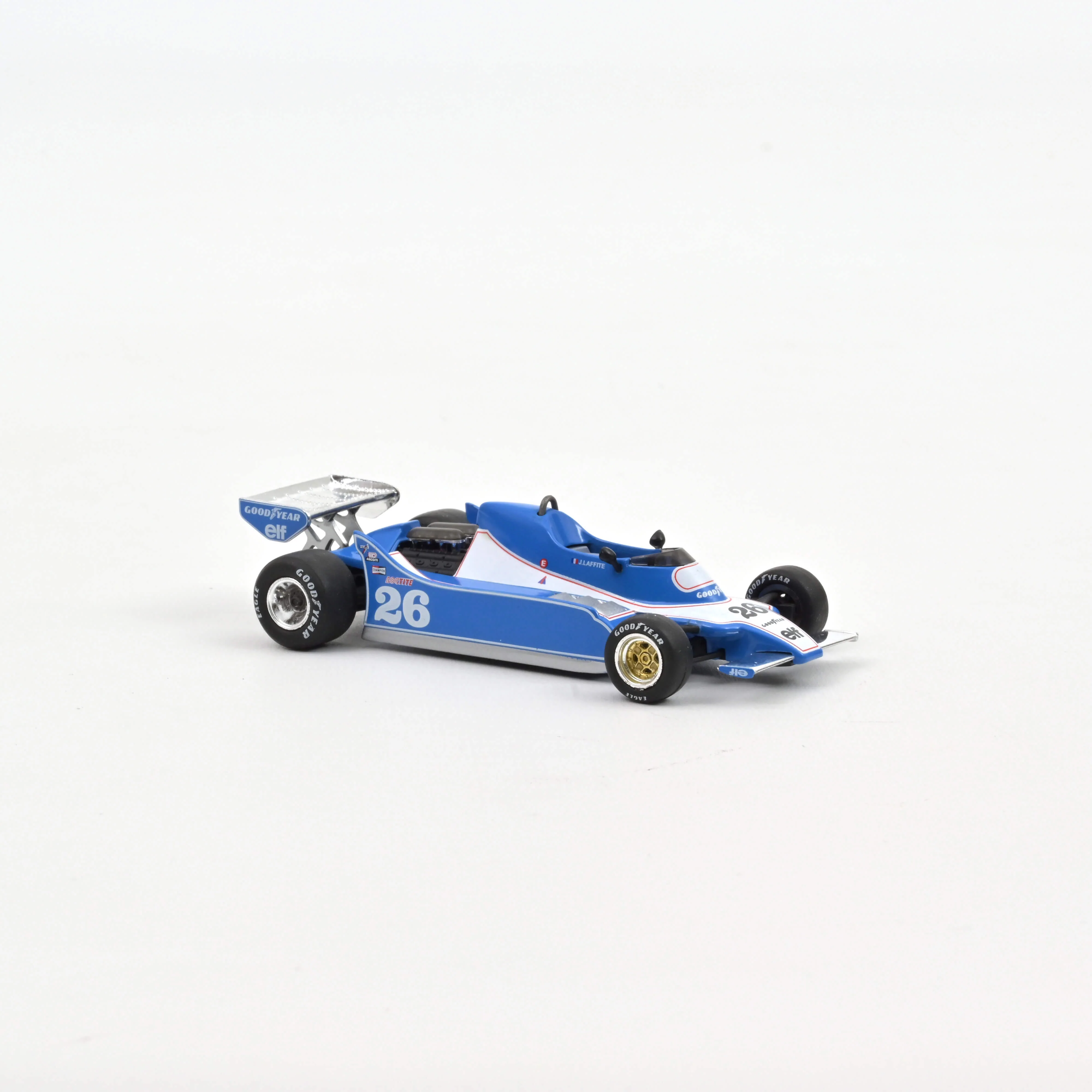 Formule 1 Ligier JS11 Gagnant Jacques Laffite GP Brésil 1979 1/43