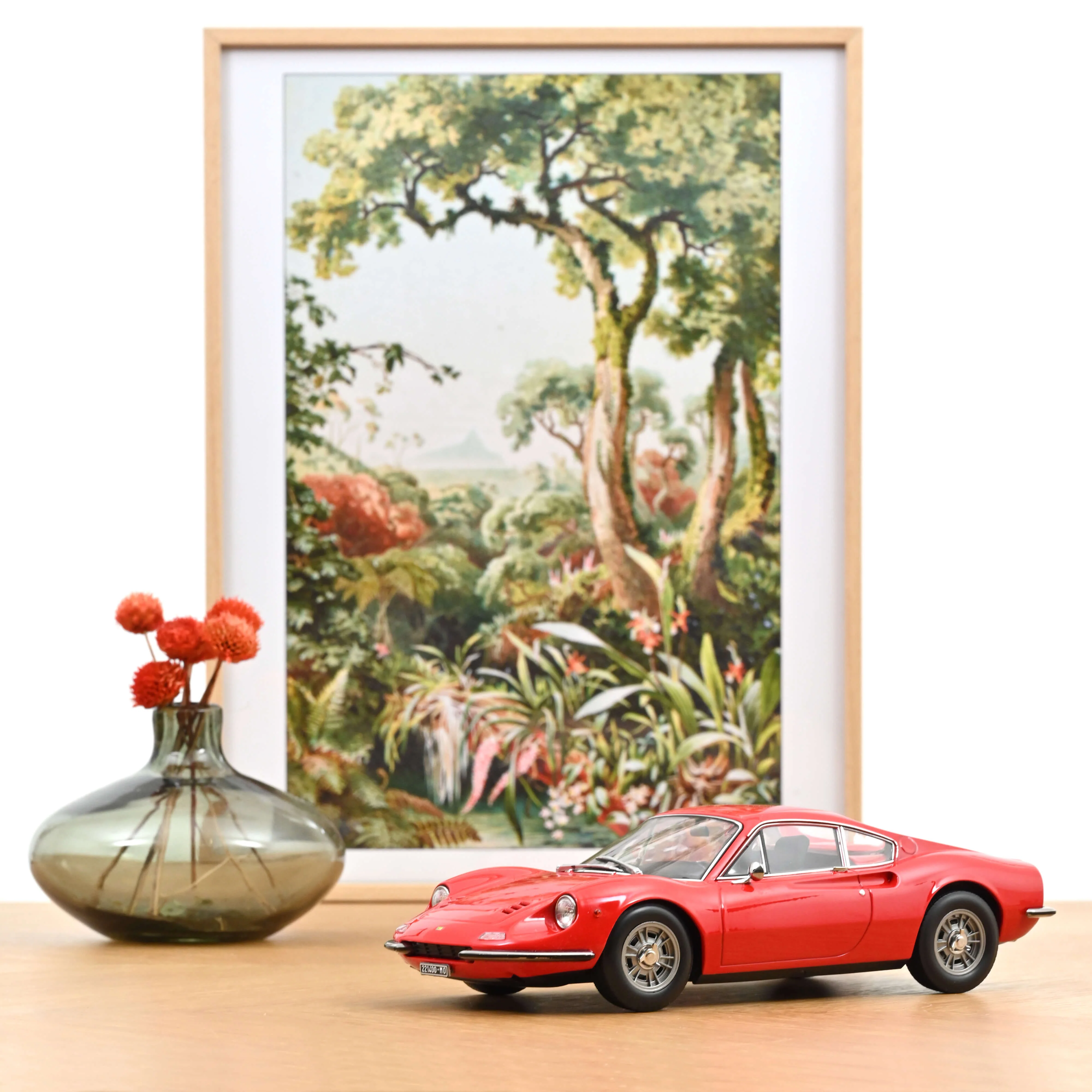 Dino 246 GT 1968 Rouge Chiaro 1/18