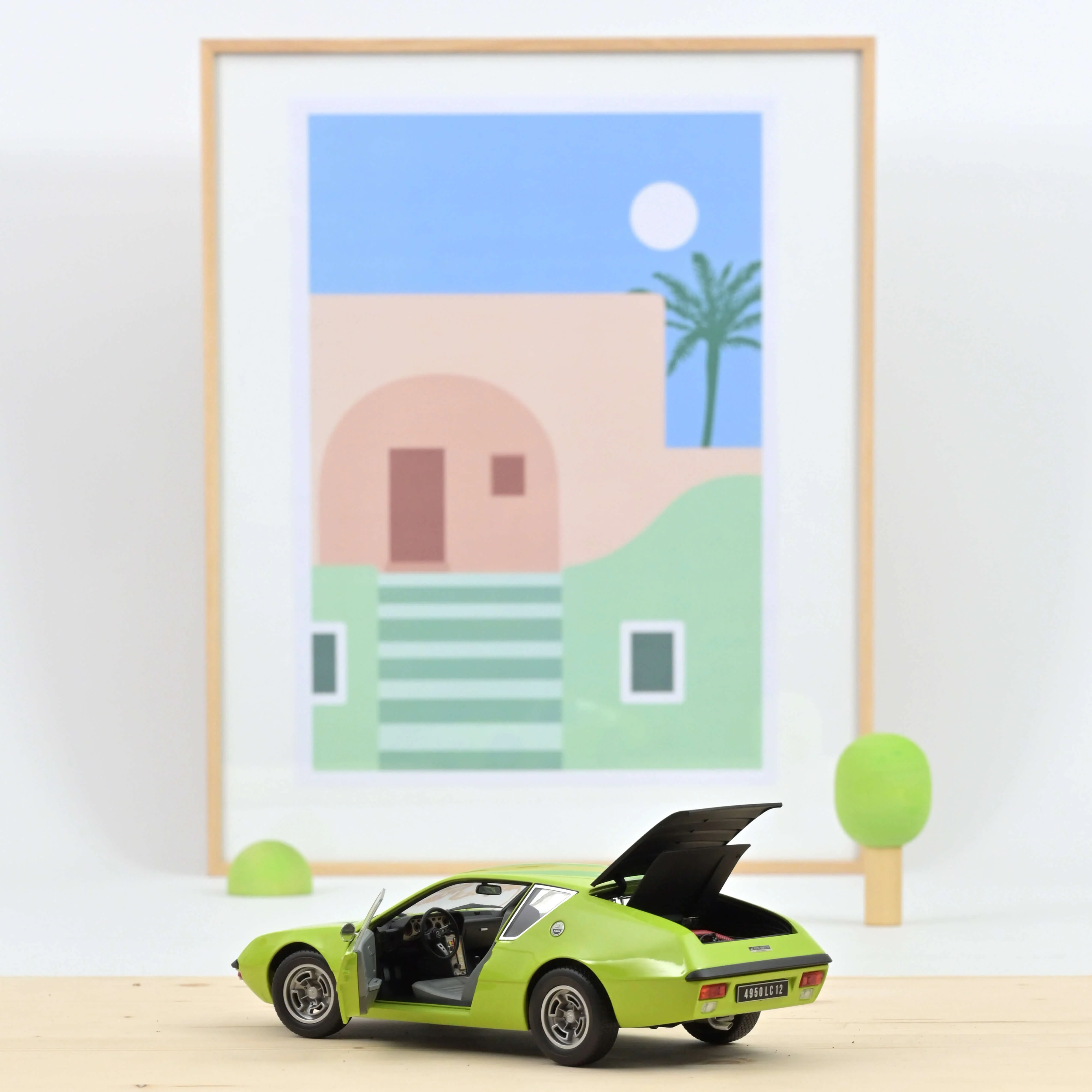 Alpine A310 1600 VF 1975 Vert Tilleul 1/18 - 310pcs - Image 2