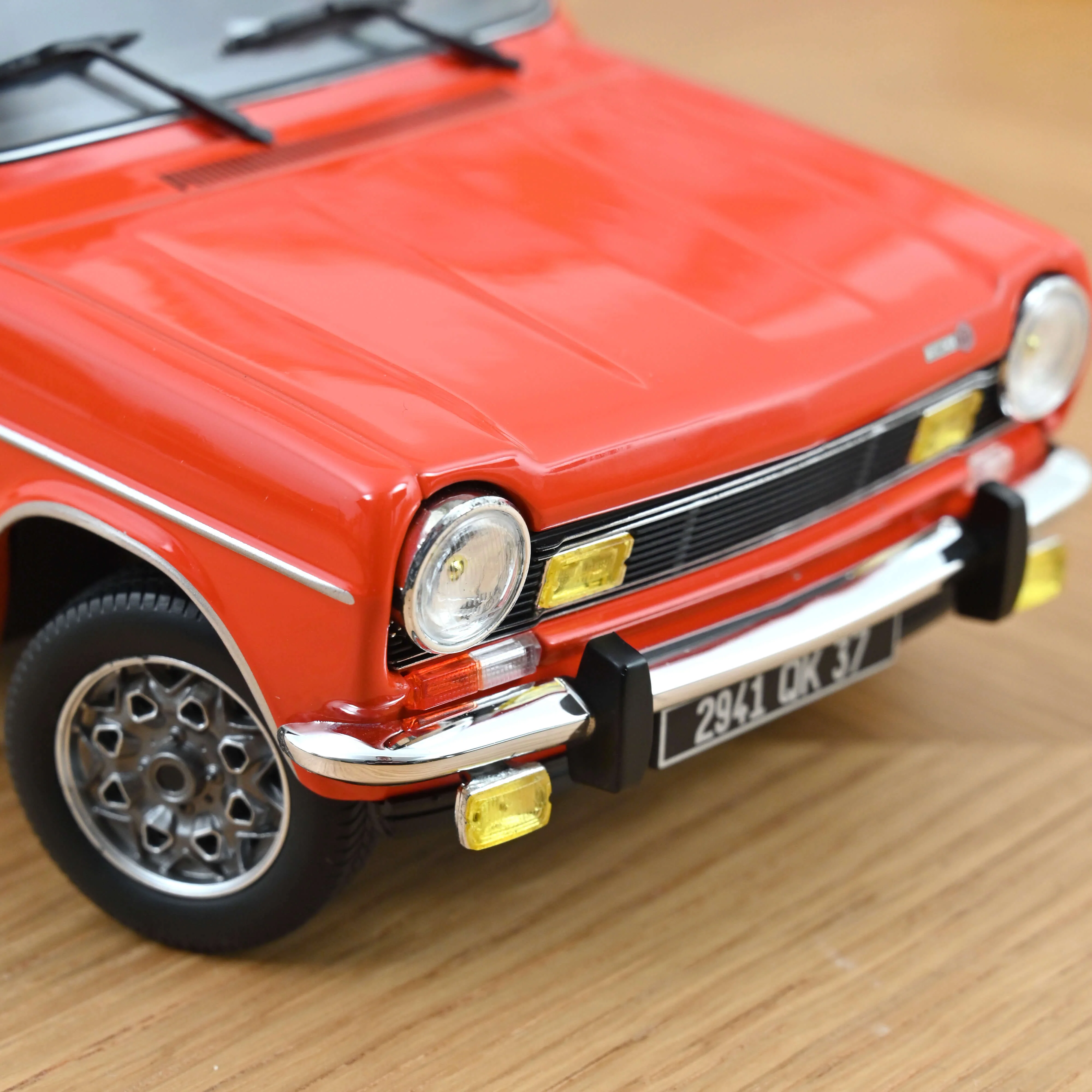 Simca 1100 TI 1974 Rouge Sumatra 1/18 - Image 3