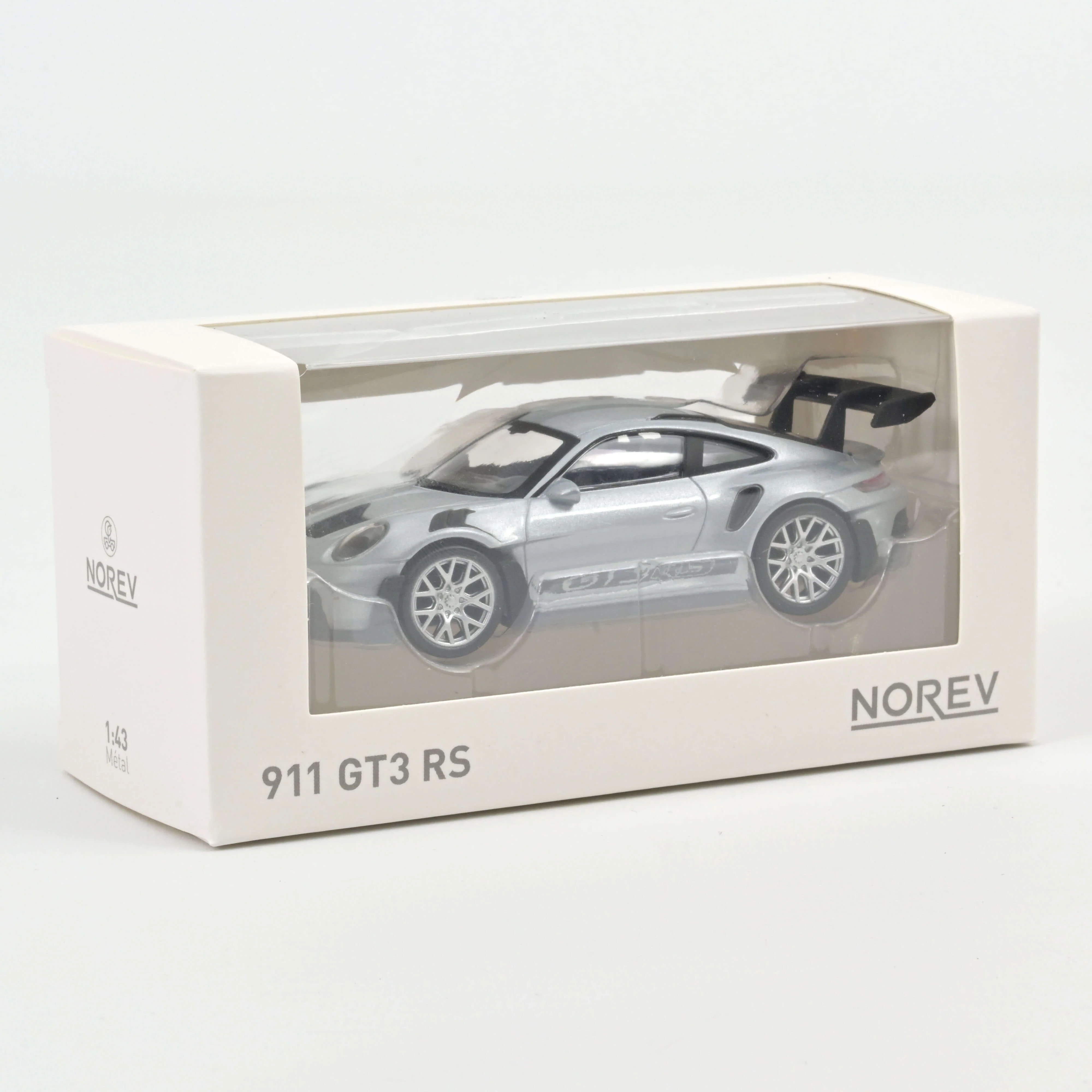 Porsche 911 GT3 RS 2022 Argent Jet-car 1/43 - Image 2