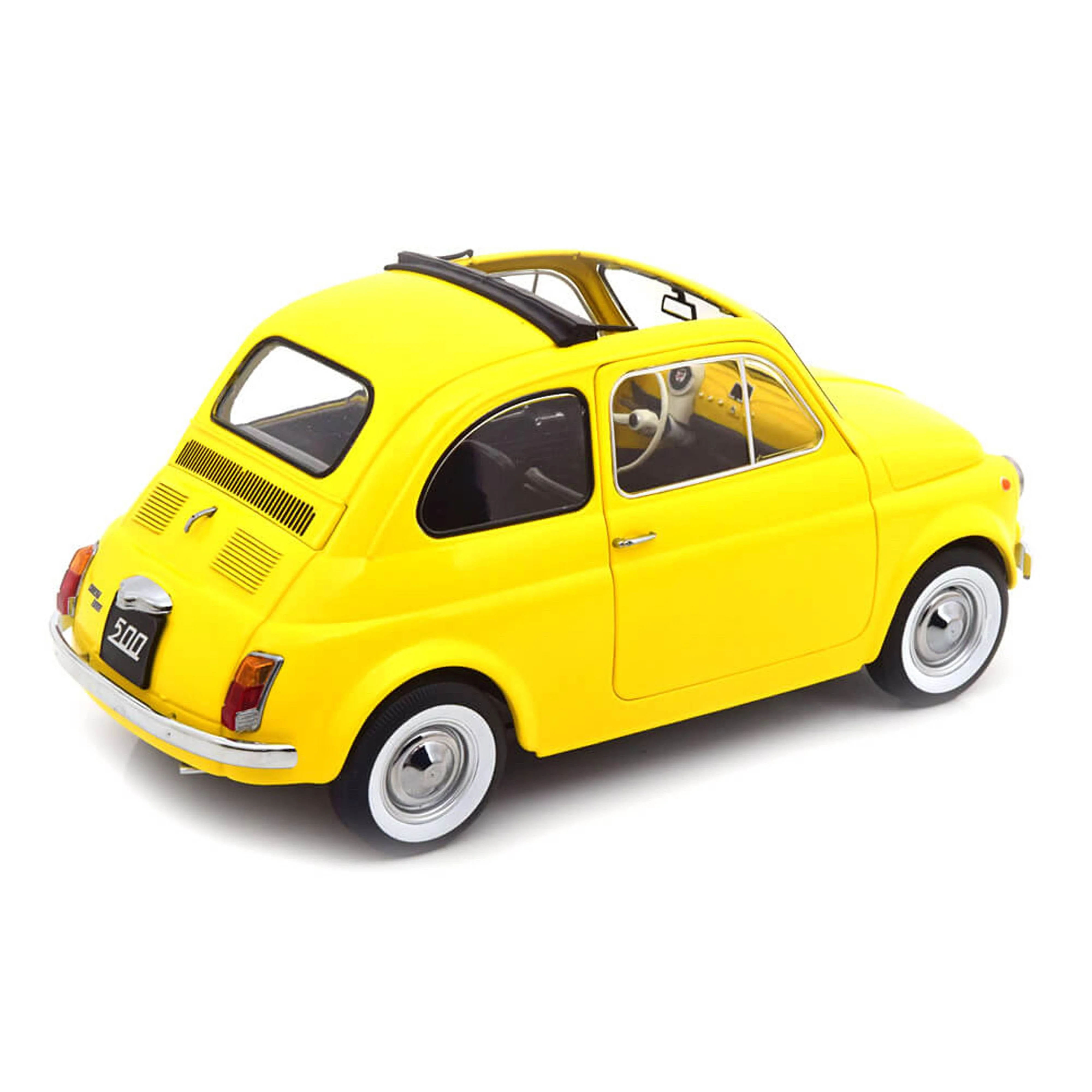 Fiat 500 1968 Jaune 1/12 - Image 2