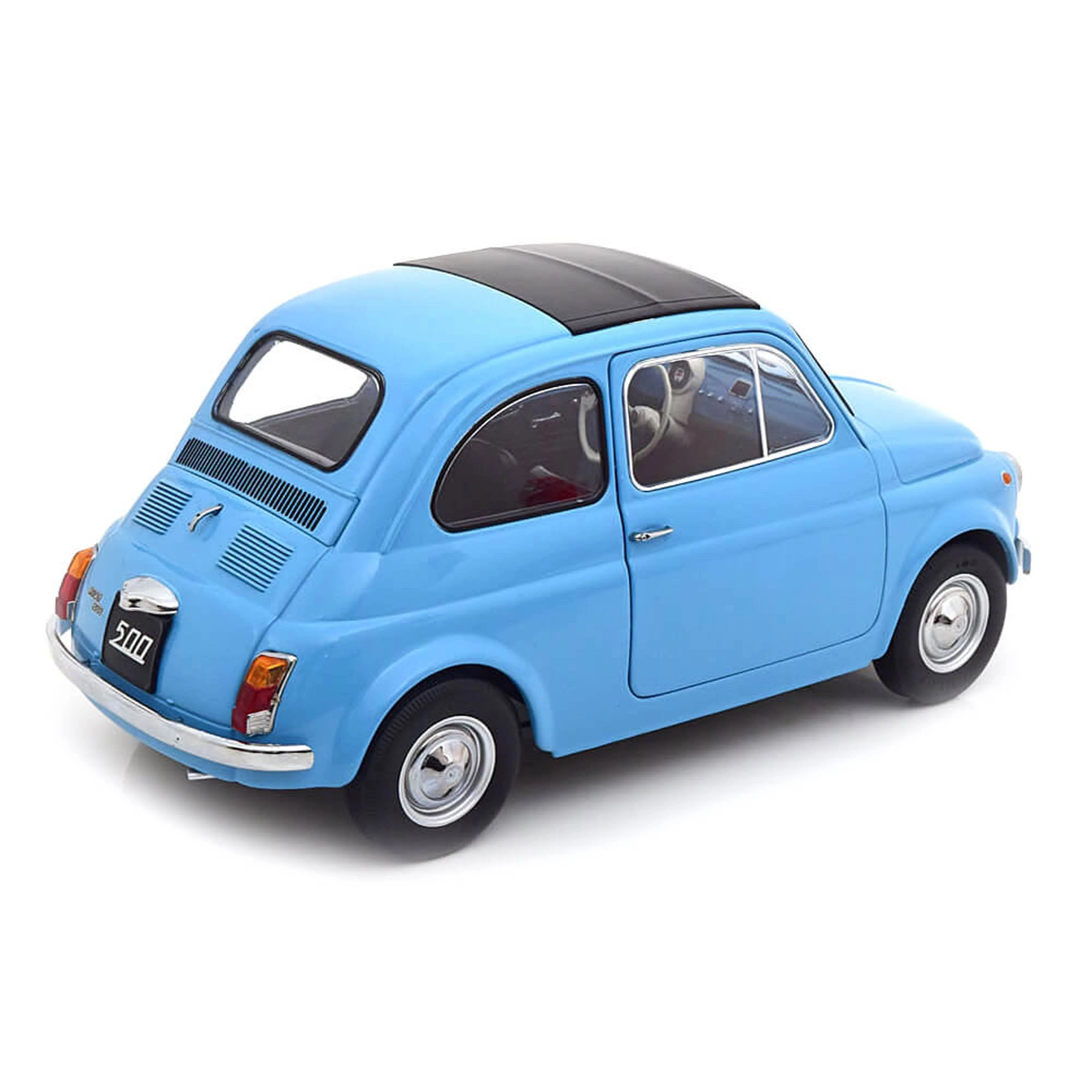 Fiat 500F 1968 Bleu clair 1/12 - Image 2
