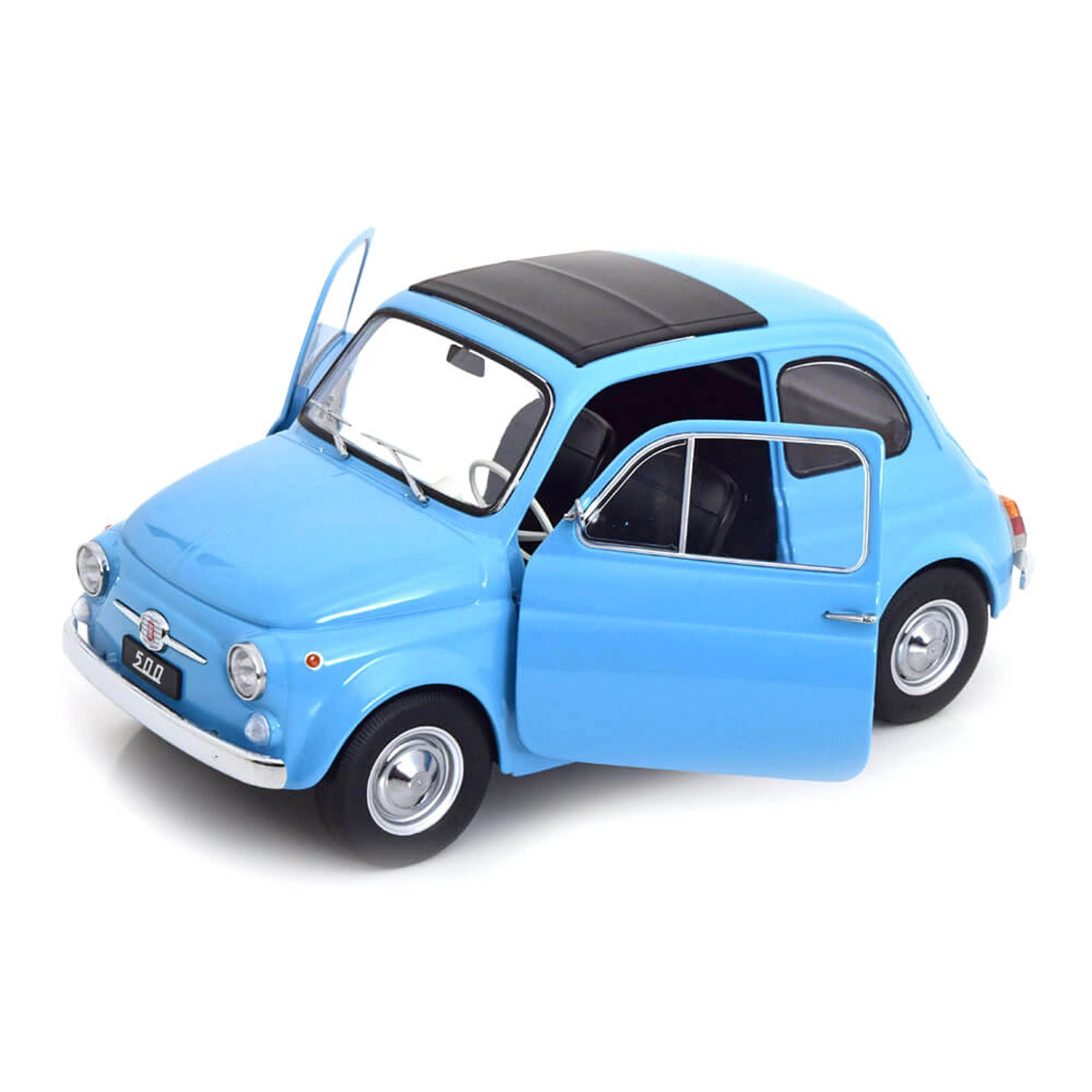 Fiat 500F 1968 Bleu clair 1/12 - Image 3