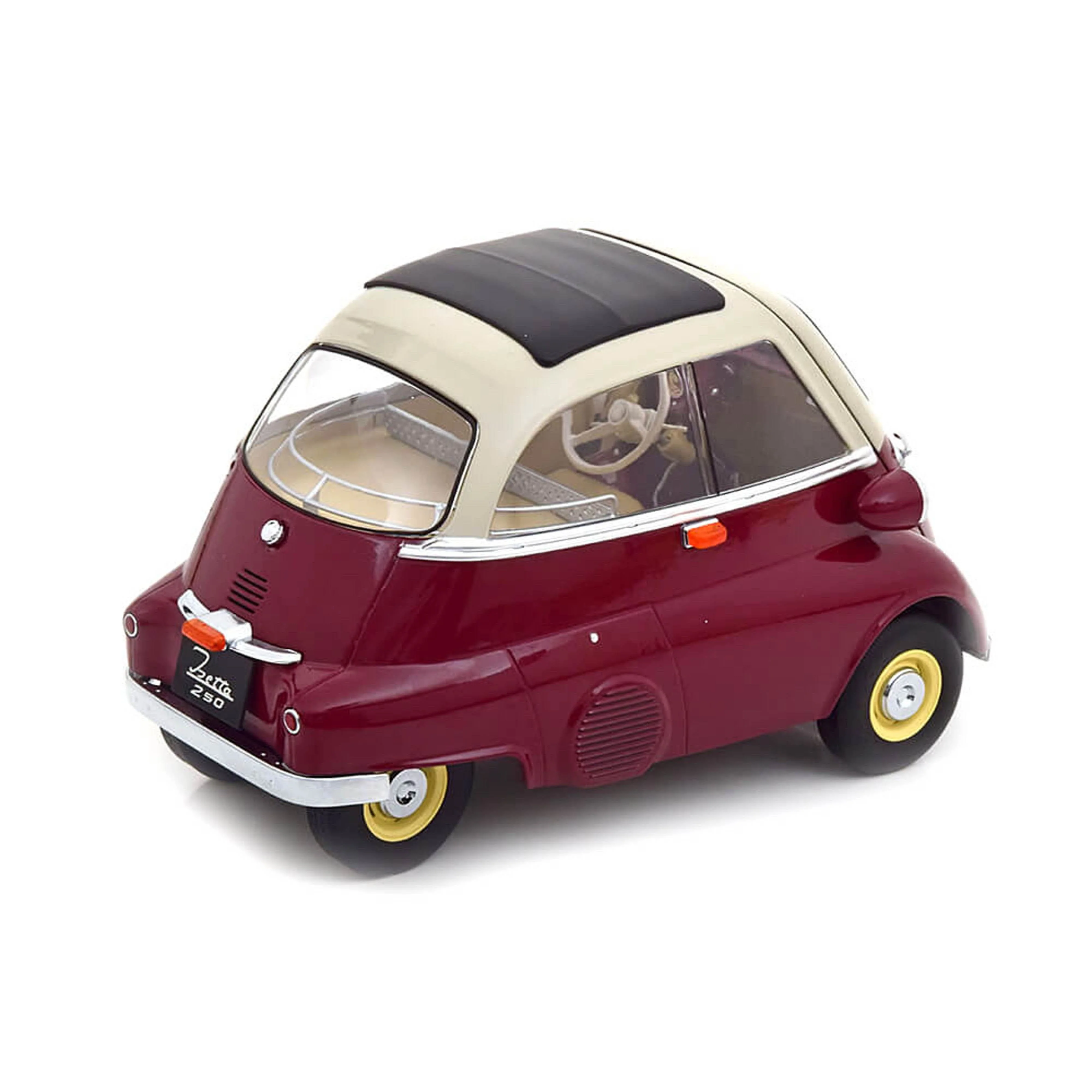 BMW Isetta 250 1959 Rouge foncé/Blanc éteint 1/12 - Image 2