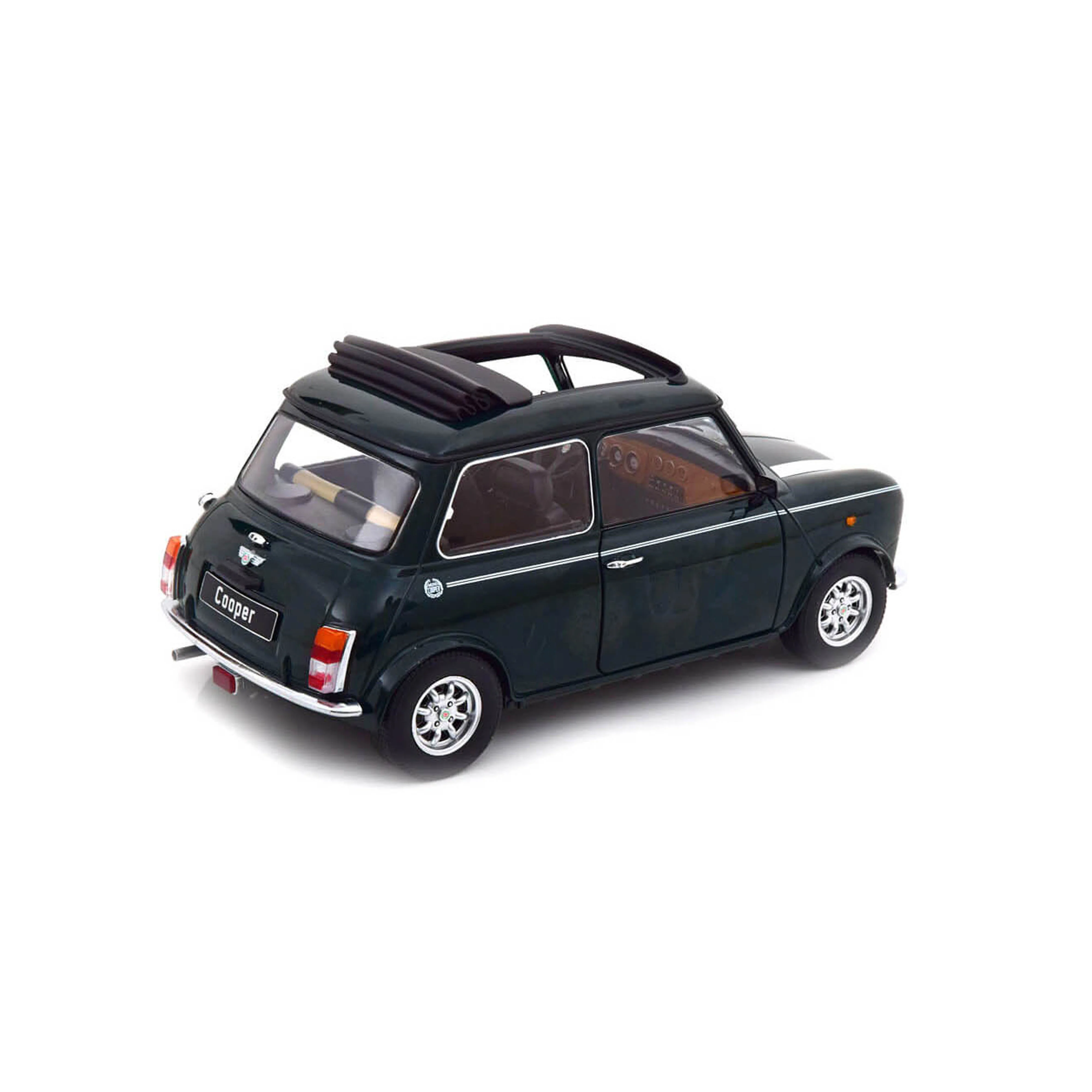 Mini Cooper Toit Ouvrant LHD Vert foncé/Blanc 1/12 - Image 2