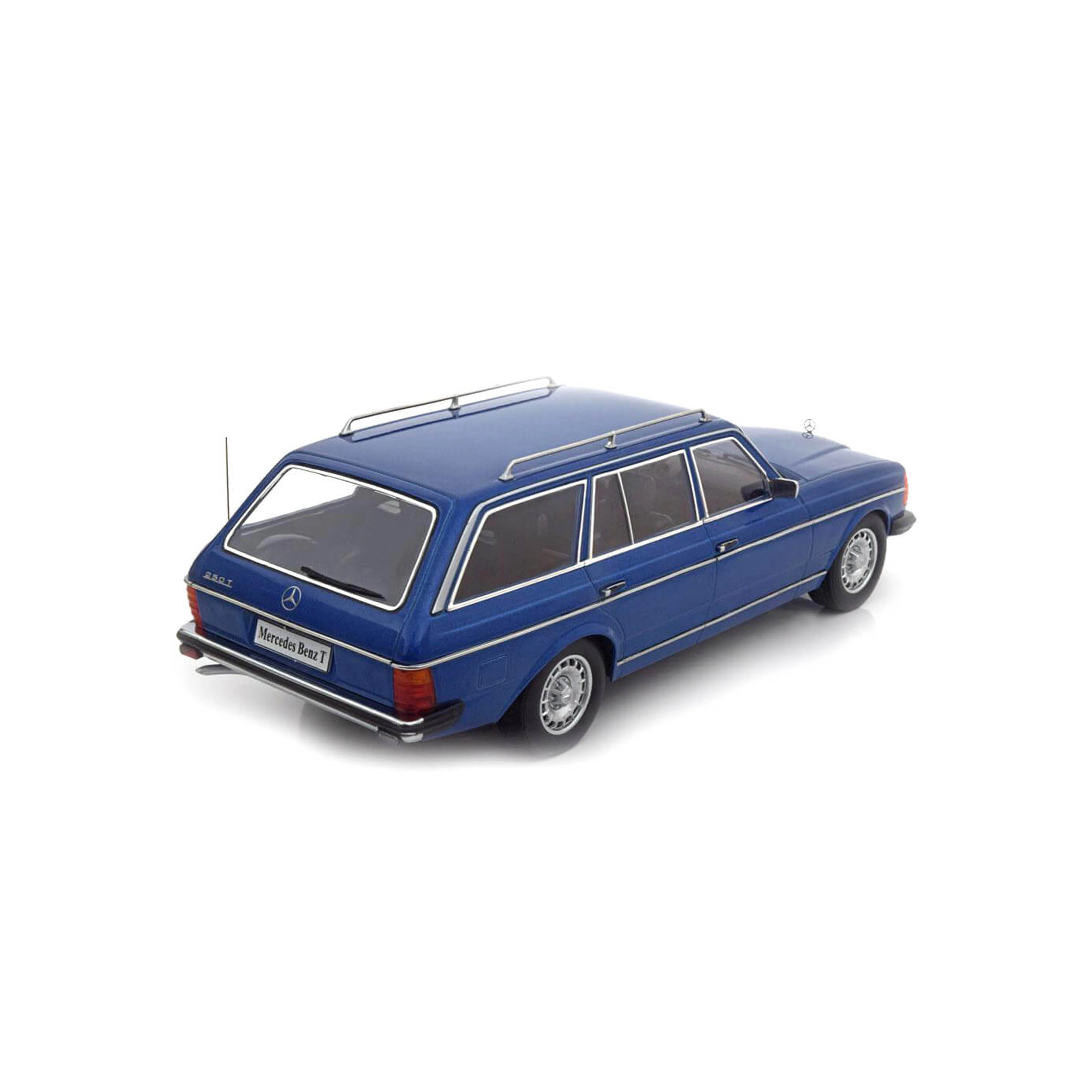 Mercedes 250T W123 1982 Bleu Break Métallisé 1/18 - Image 2