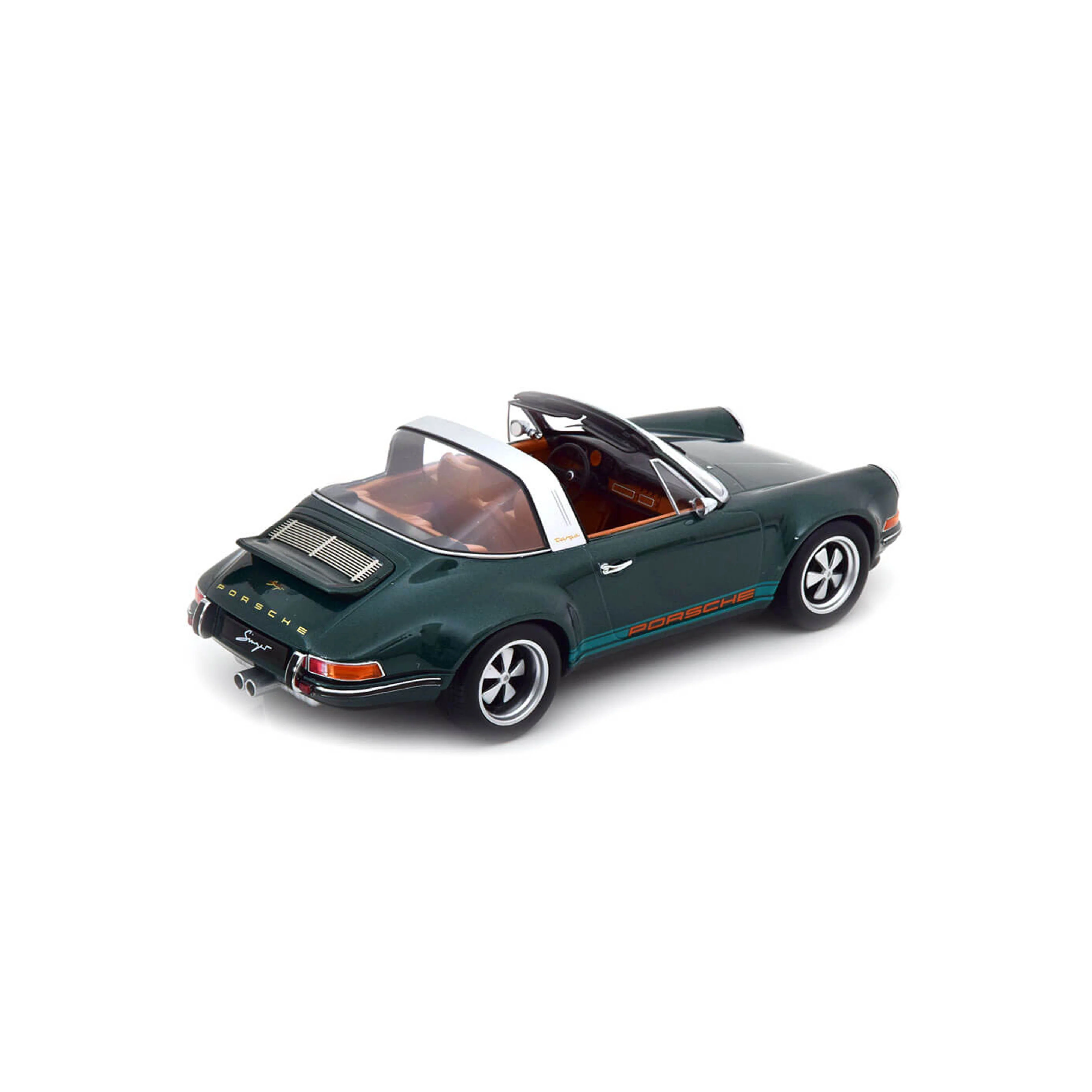 Singer 911 Targa Vert foncé métallisé 1/18 - Image 2