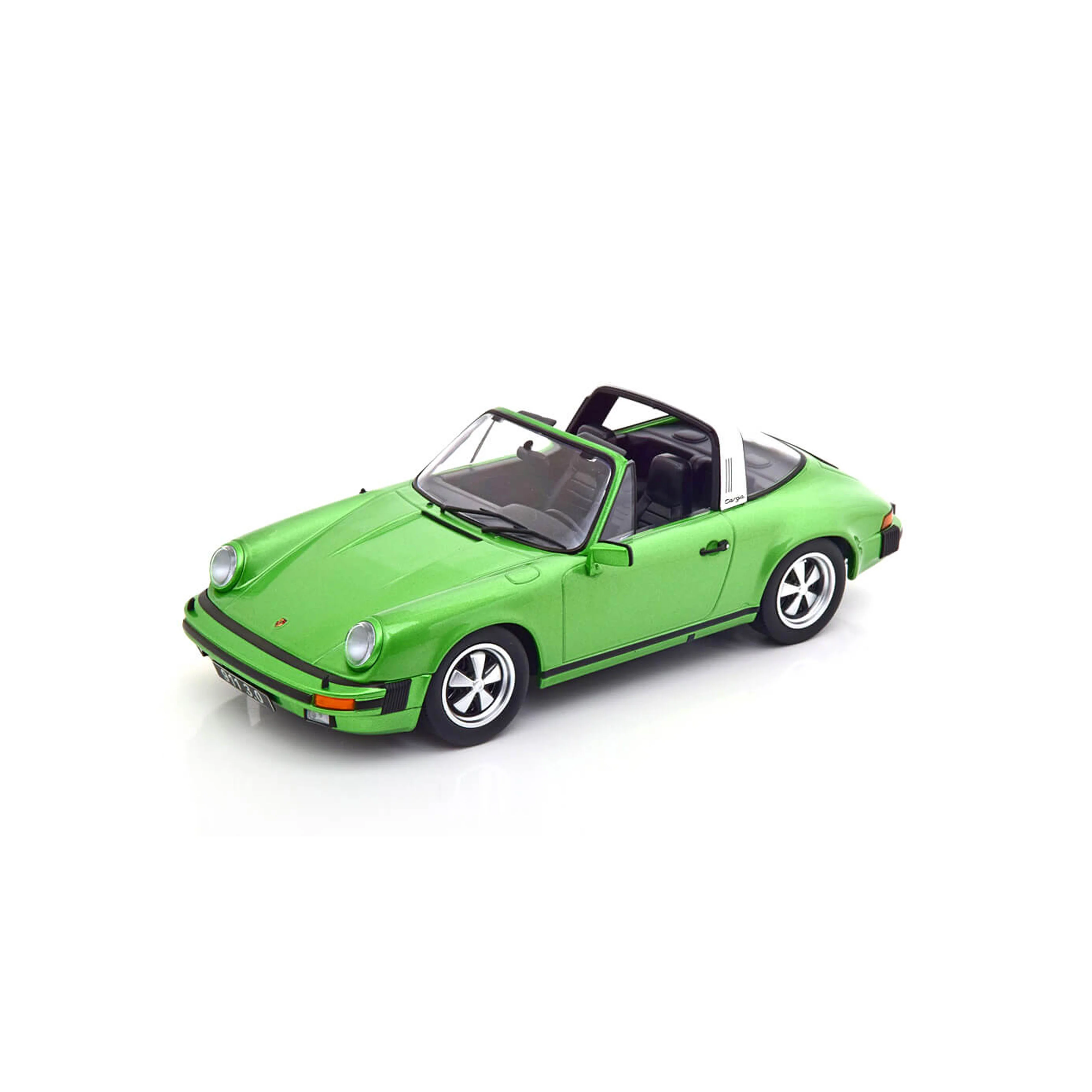 Porsche 911 Carrera 3.0 Targa 1977 Vert métallisé 1/18