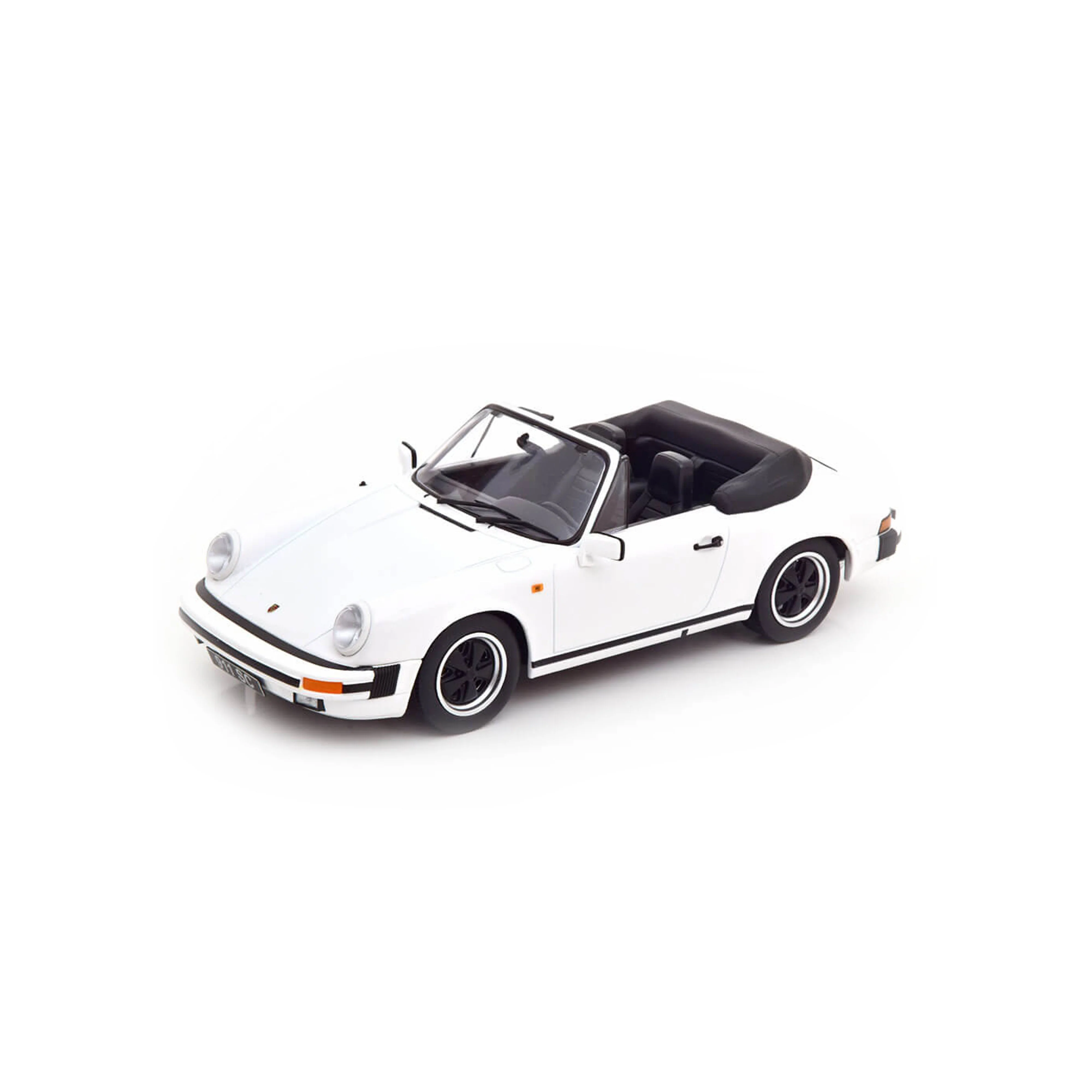 Porsche 911 SC Cabriolet 1983 Blanc 1/18