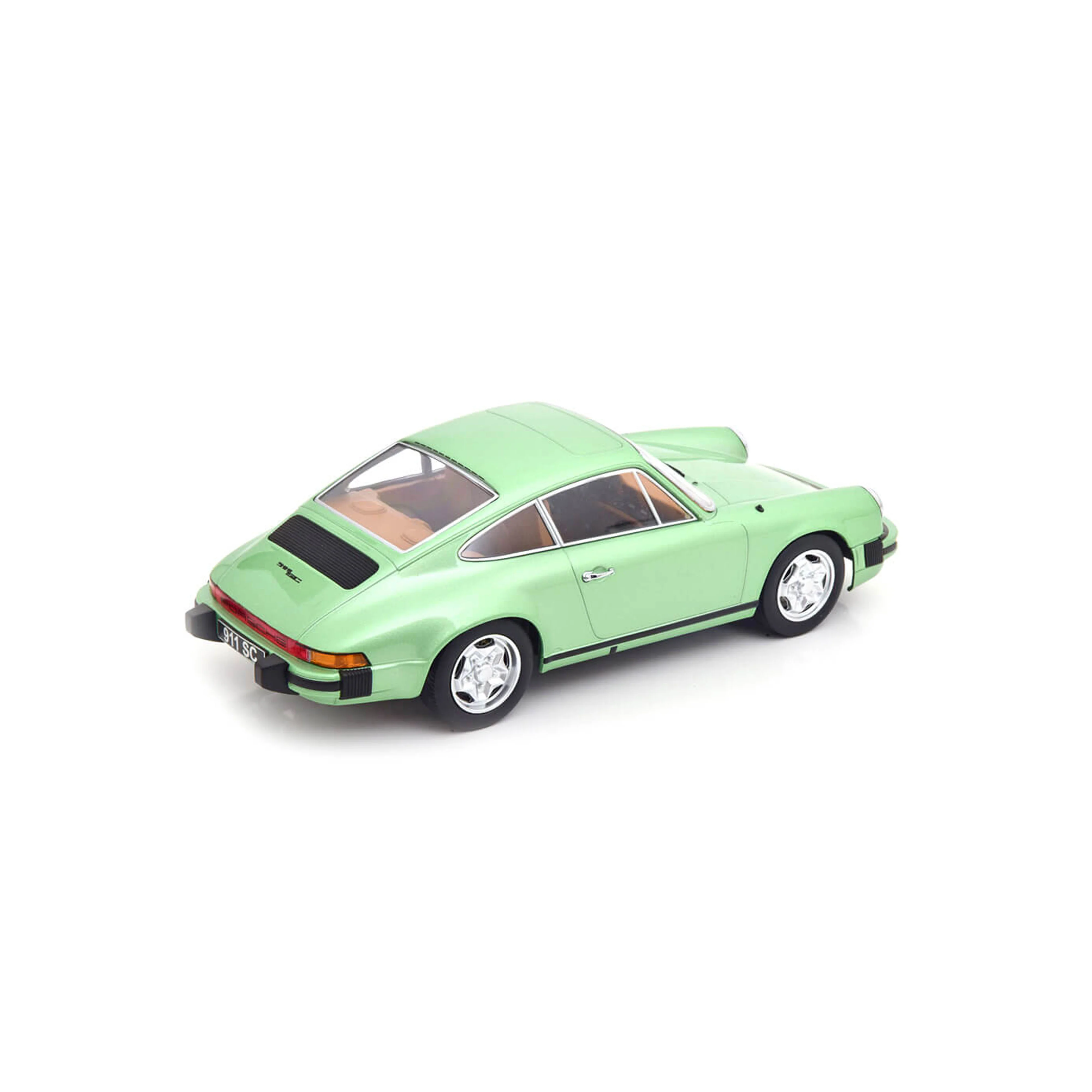 Porsche 911 SC Coupe 1978 Vert clair métallisé 1/18 - Image 2