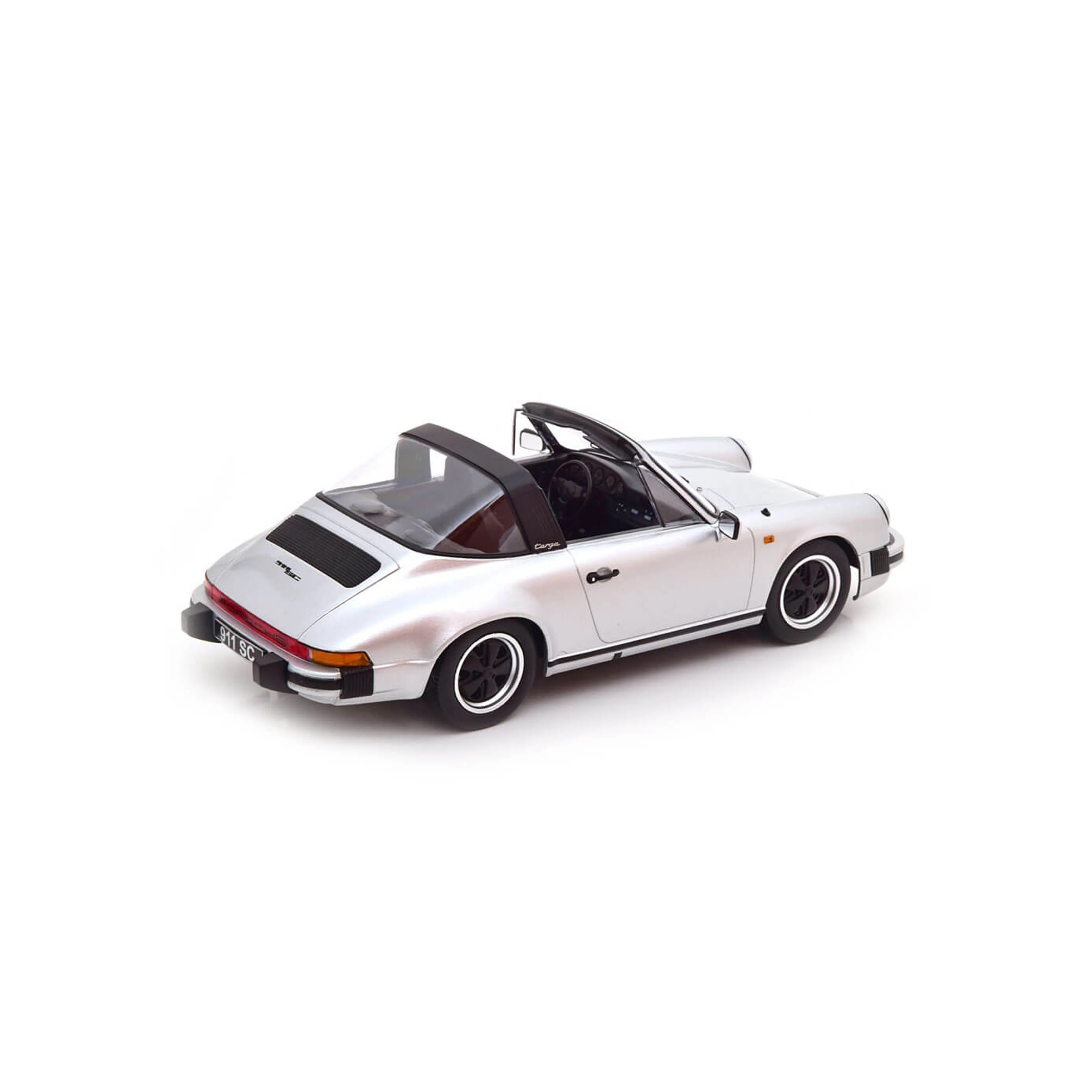 Porsche 911 SC Targa 1983 Argent 1/18 - Image 2