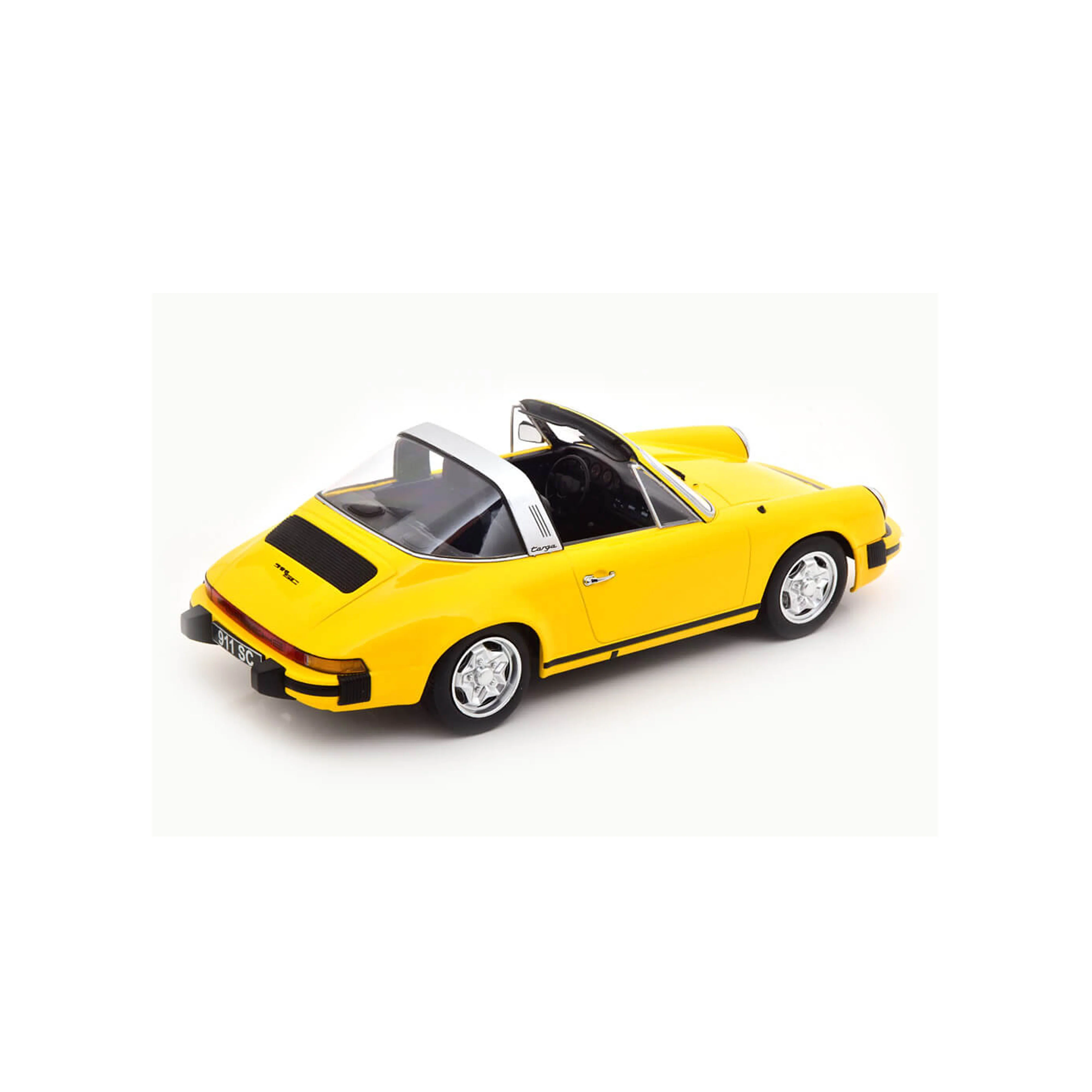 Porsche 911 SC Targa 1978 Jaune 1/18 - Image 2