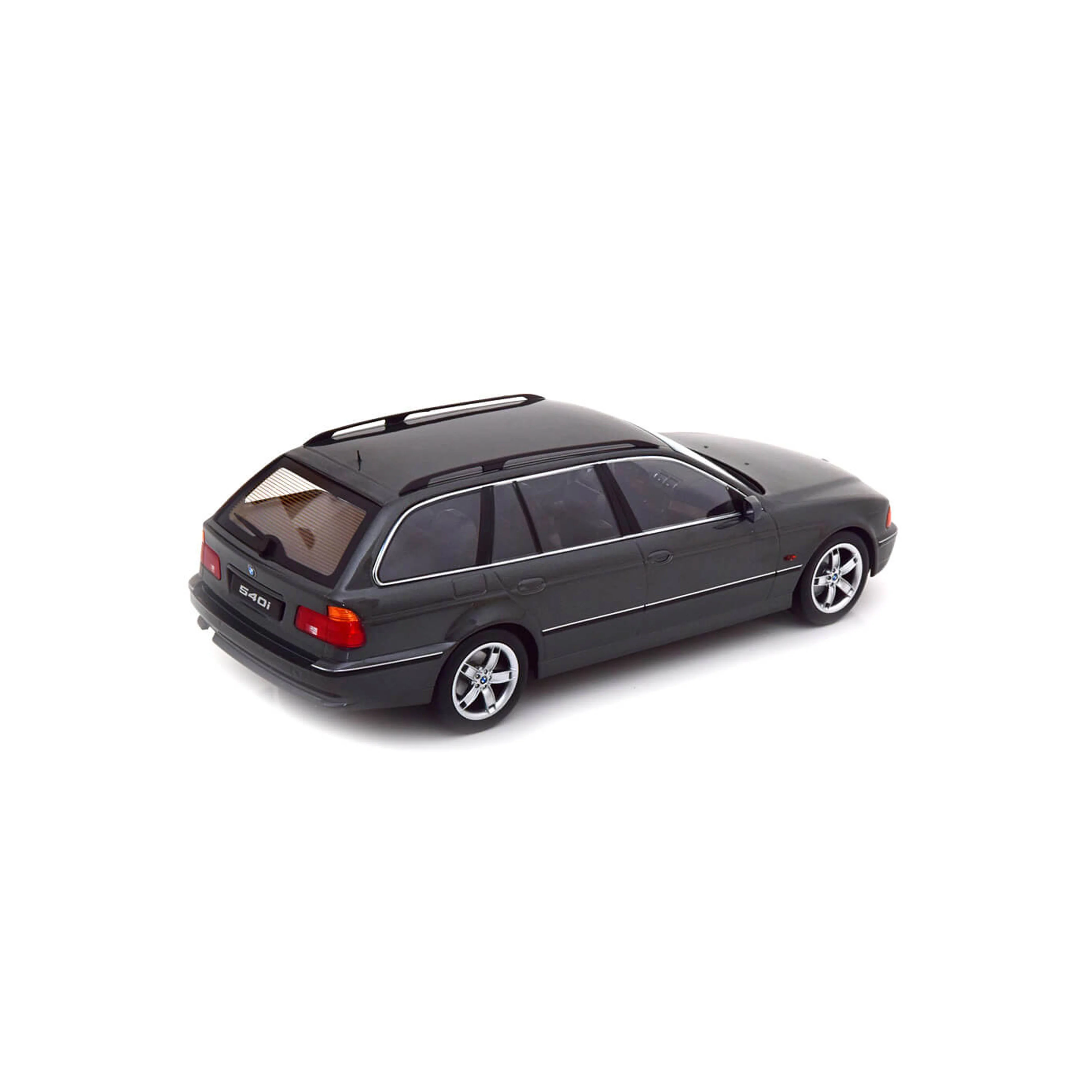 BMW 540i E39 Touring 1997 Gris Métallique 1/18 - Image 2