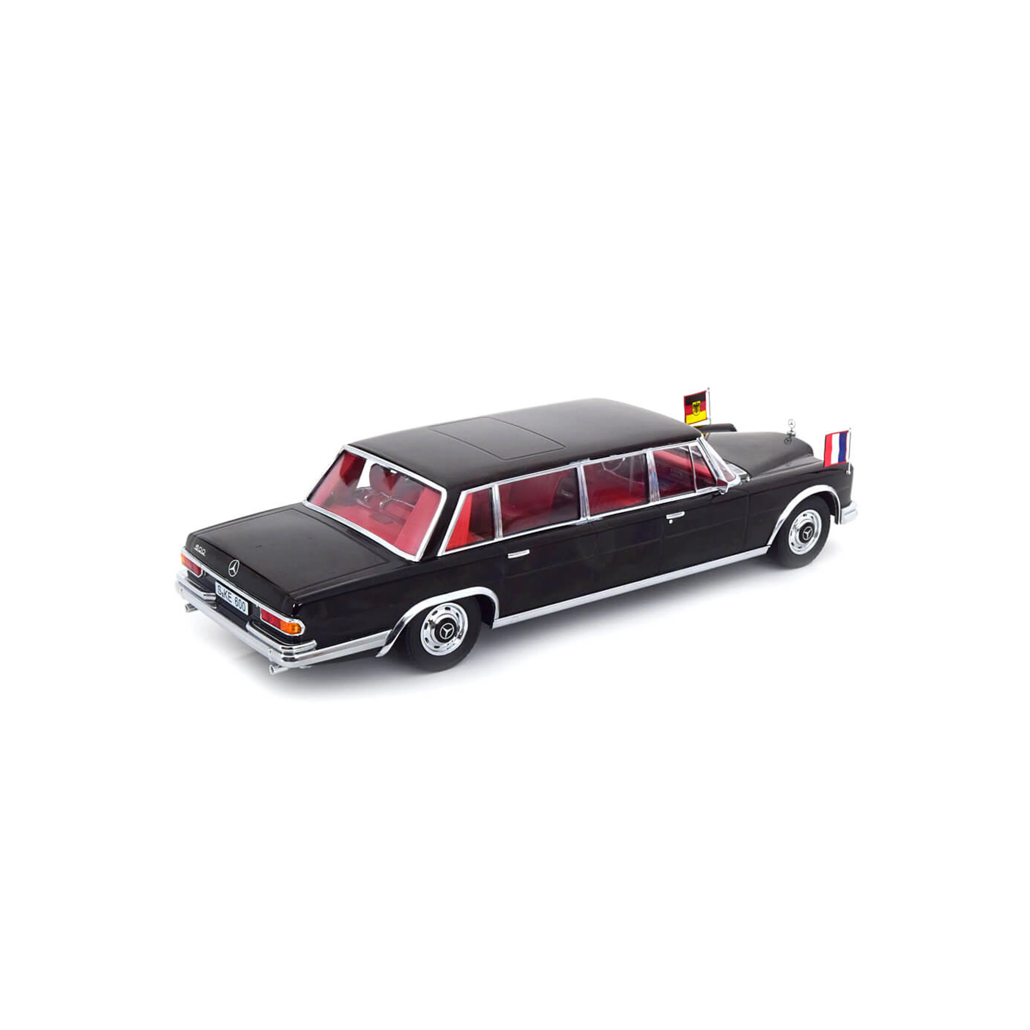 Mercedes 600 W100 Pullman Brandt/Pompidou Noir 1/18 - Image 2