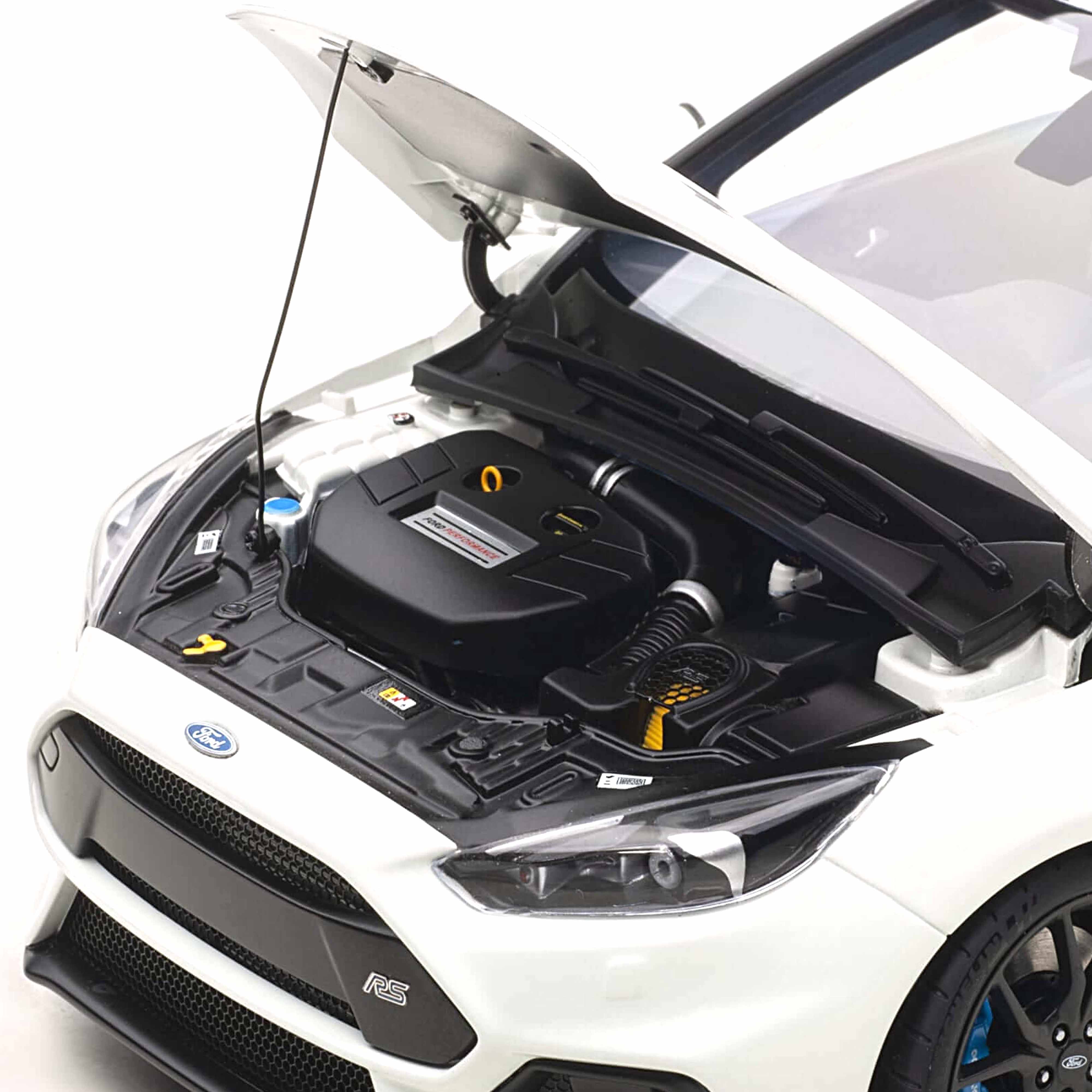 Ford Focus RS 2016 Blanc glacé 1/18 - Image 6