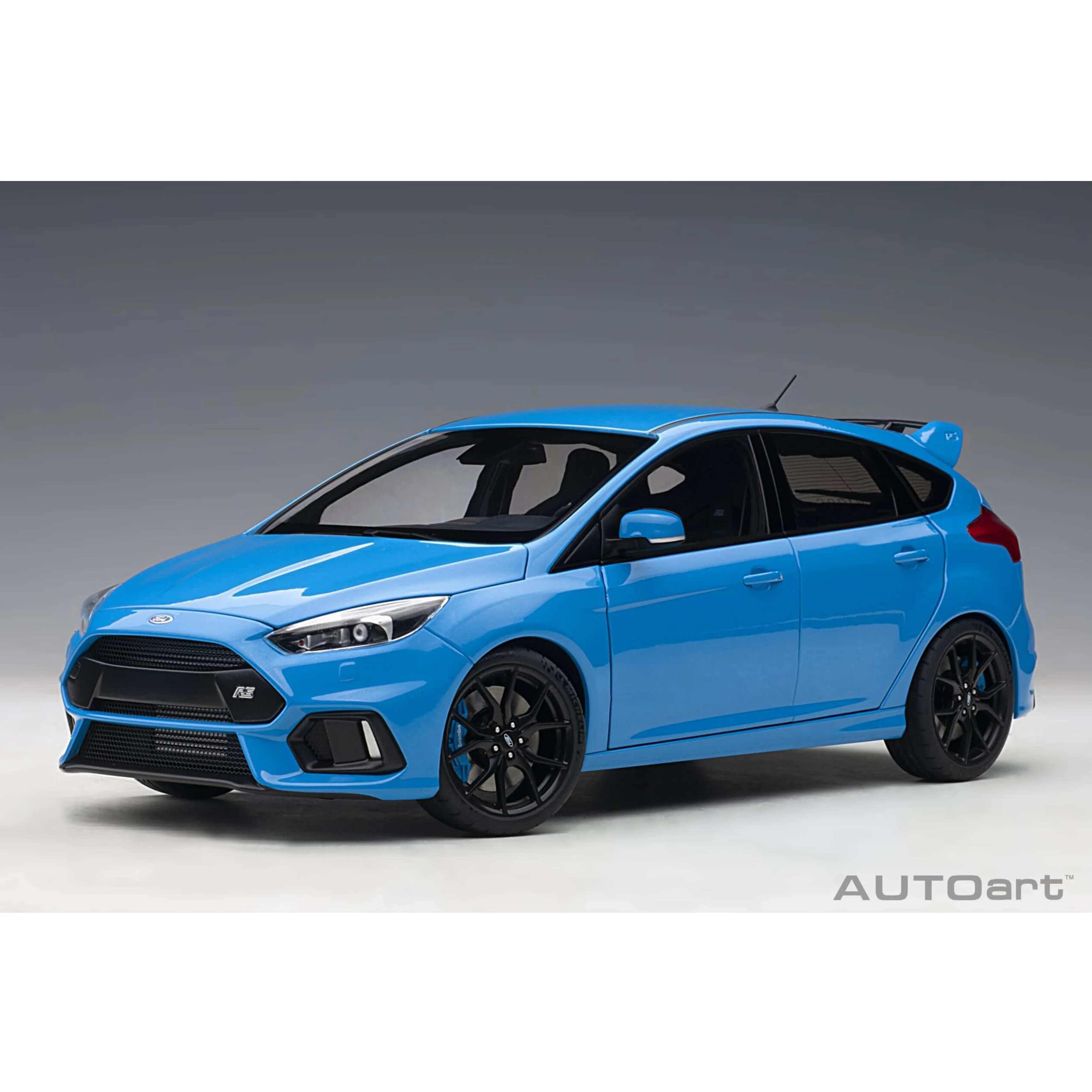 Ford Focus RS 2016 Bleu Nitrous 1/18