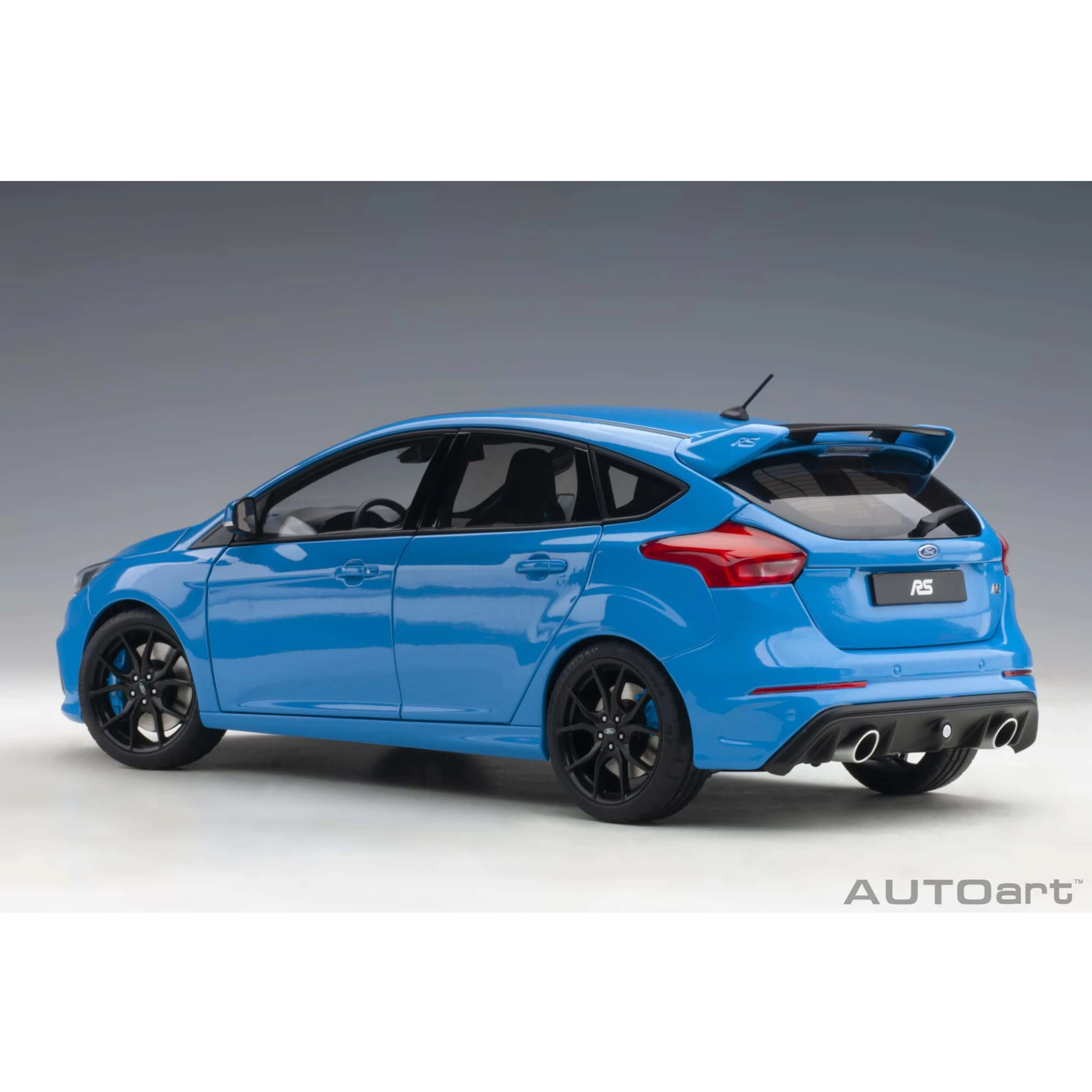 Ford Focus RS 2016 Bleu Nitrous 1/18 - Image 2