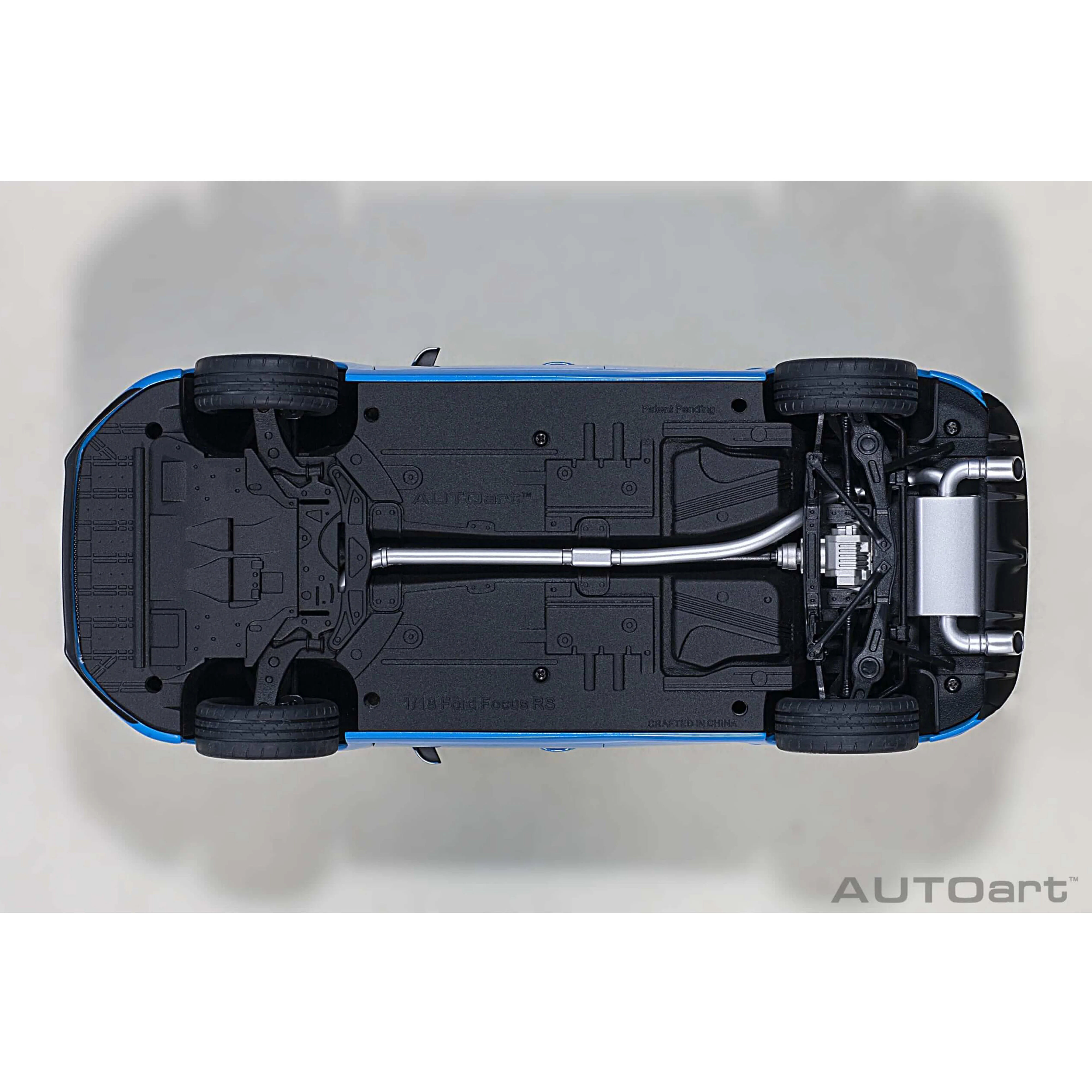 Ford Focus RS 2016 Bleu Nitrous 1/18 - Image 4