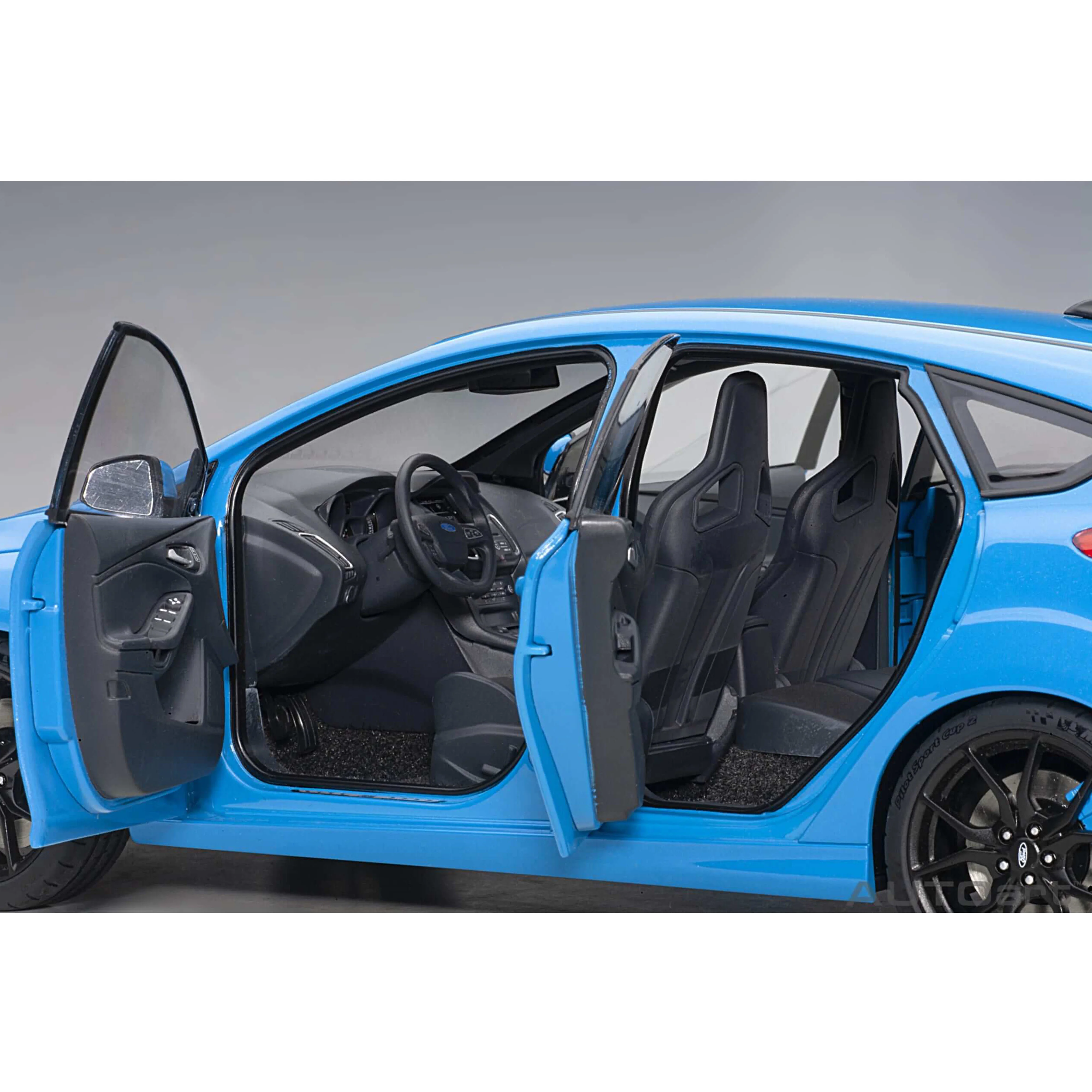 Ford Focus RS 2016 Bleu Nitrous 1/18 - Image 5