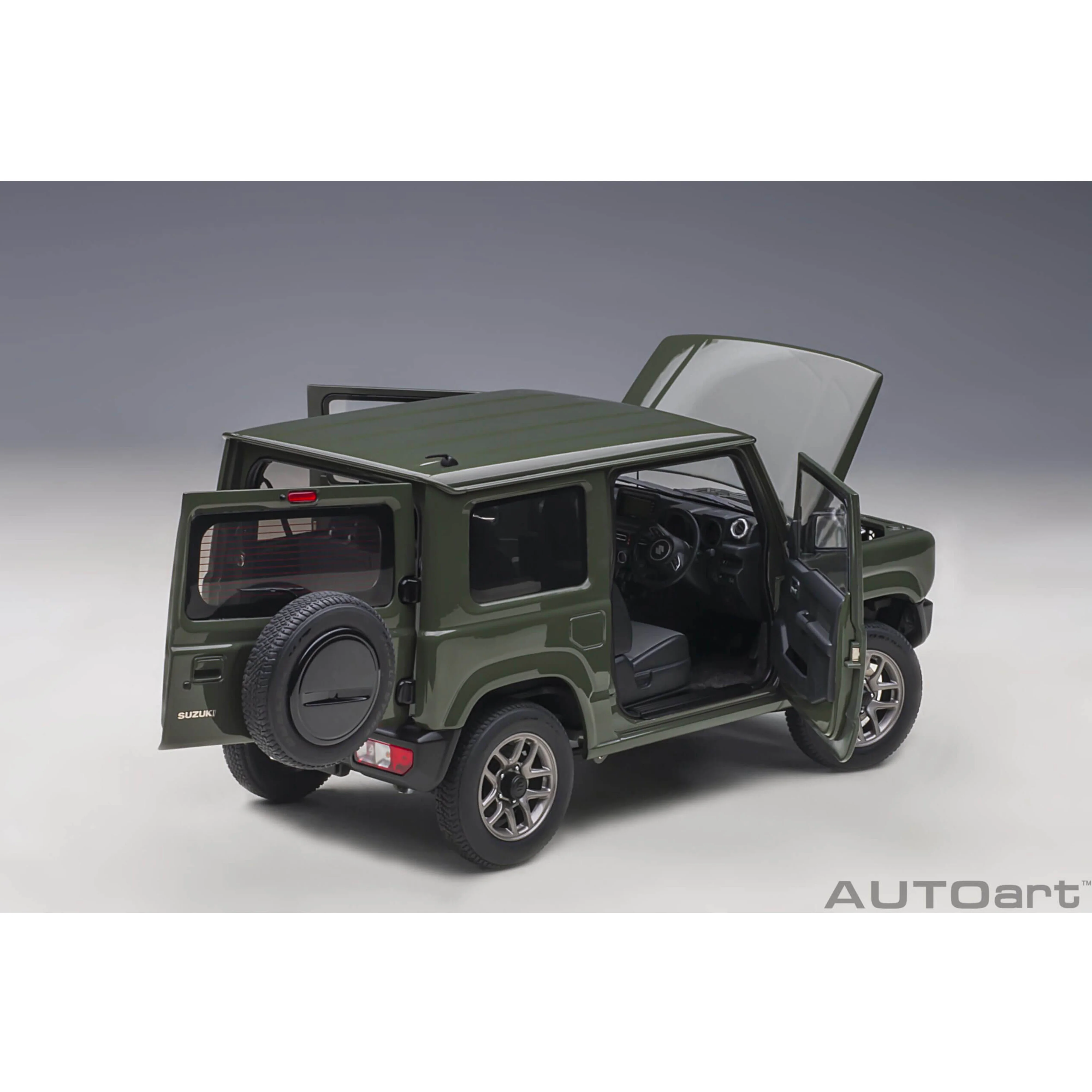 Suzuki Jimmy JB64 660 (RHD) 2018 Jungle Vert 1/18 - Image 8