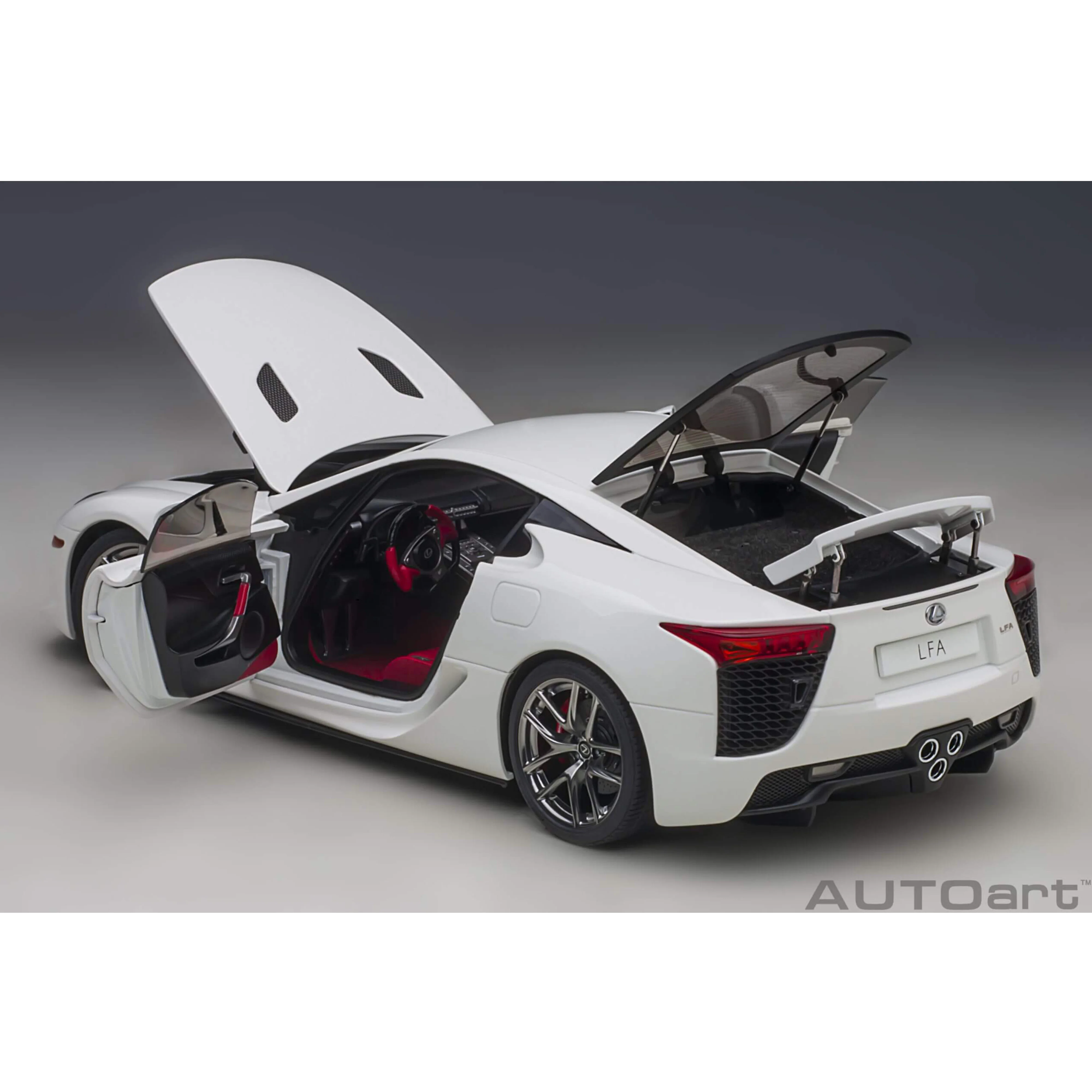 Lexus LFA 2010 Blanc 1/18 - Image 8