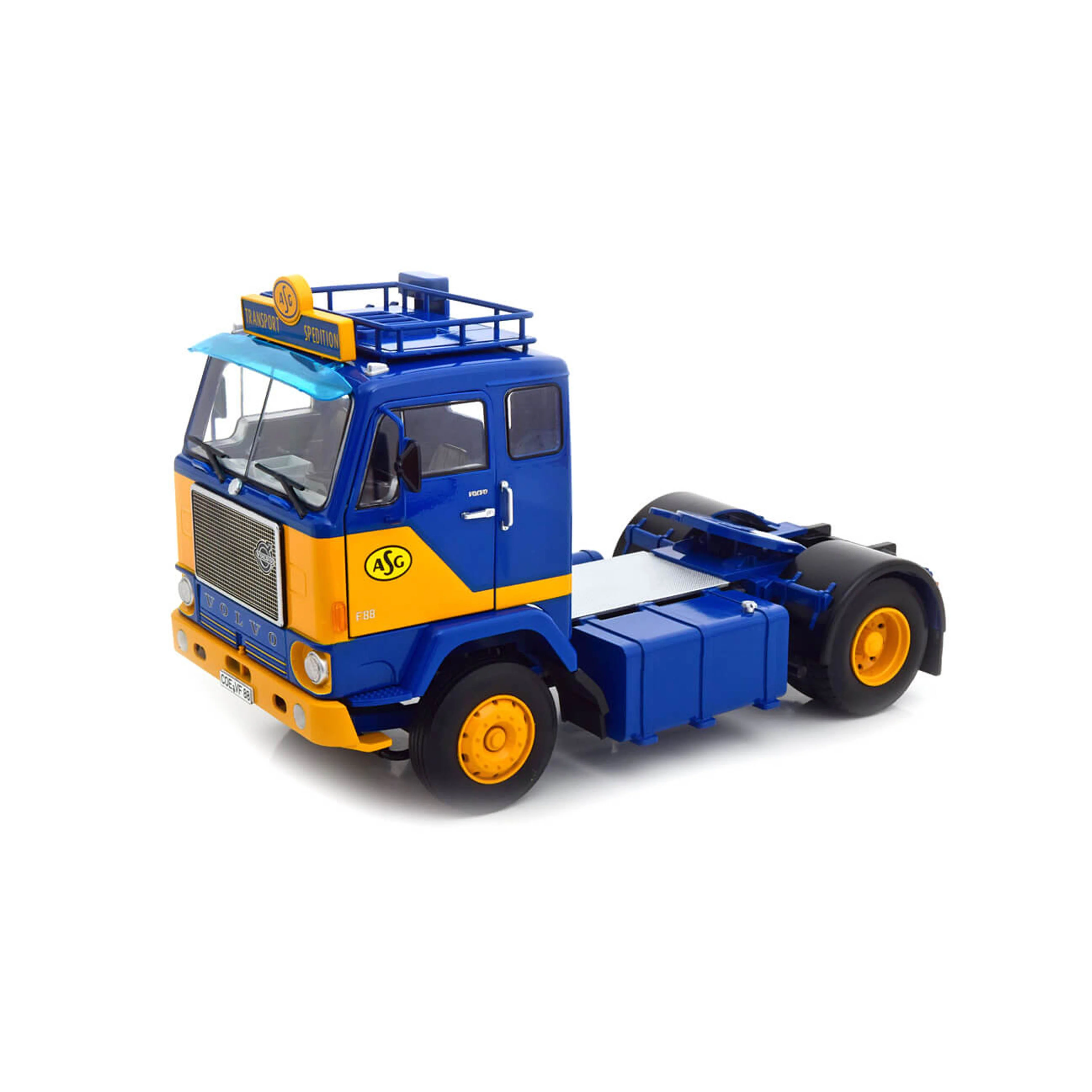Volvo F88 ASG 1965 Bleu/Jaune 1/18 - SOLD OUT