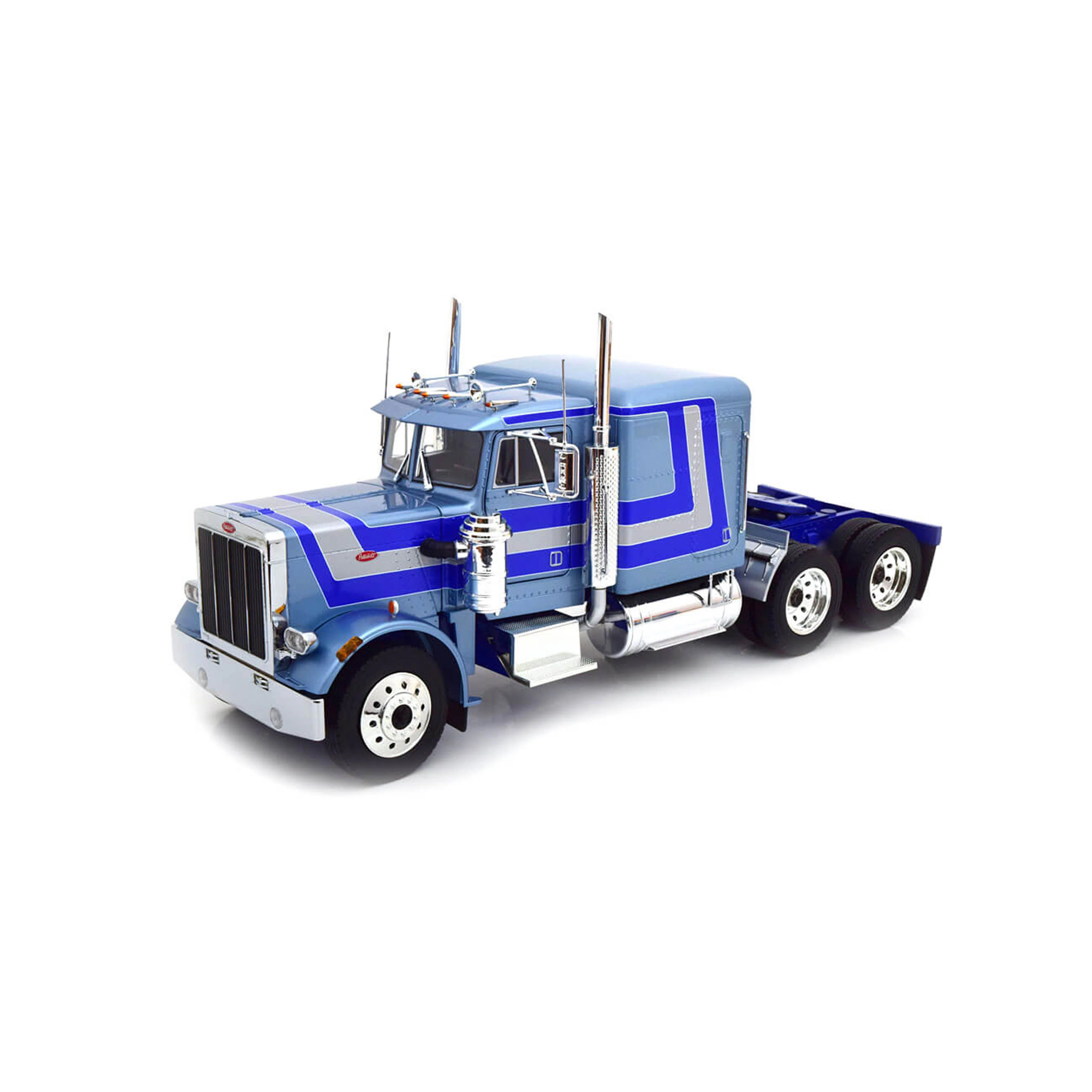 Peterbilt 359 1967 Bleu clair métallisé/Bleu/Argent 1/18