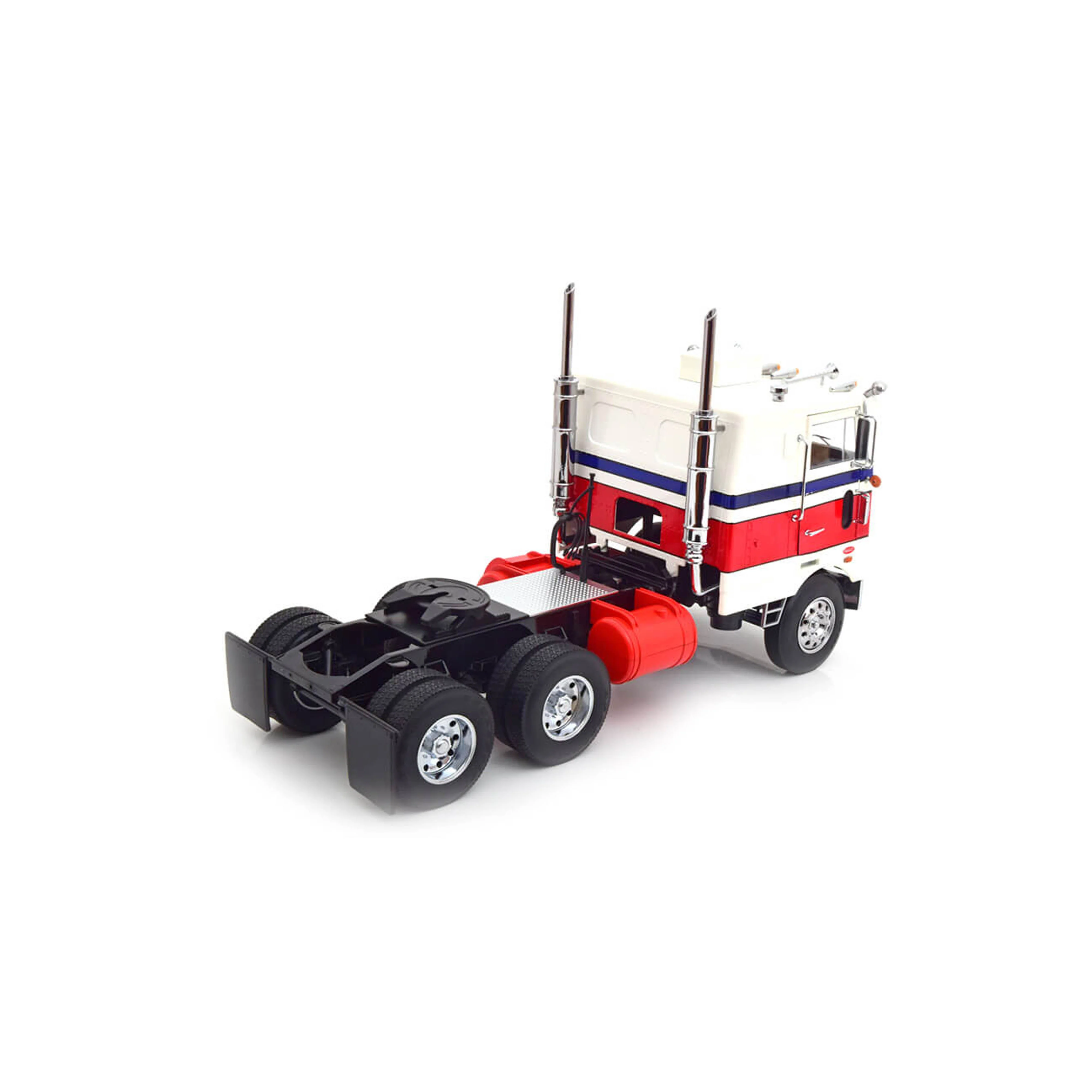 Peterbilt 352 Peacemaker 1977-1979 Blanc/Rouge/Bleu 1/18 - Image 2