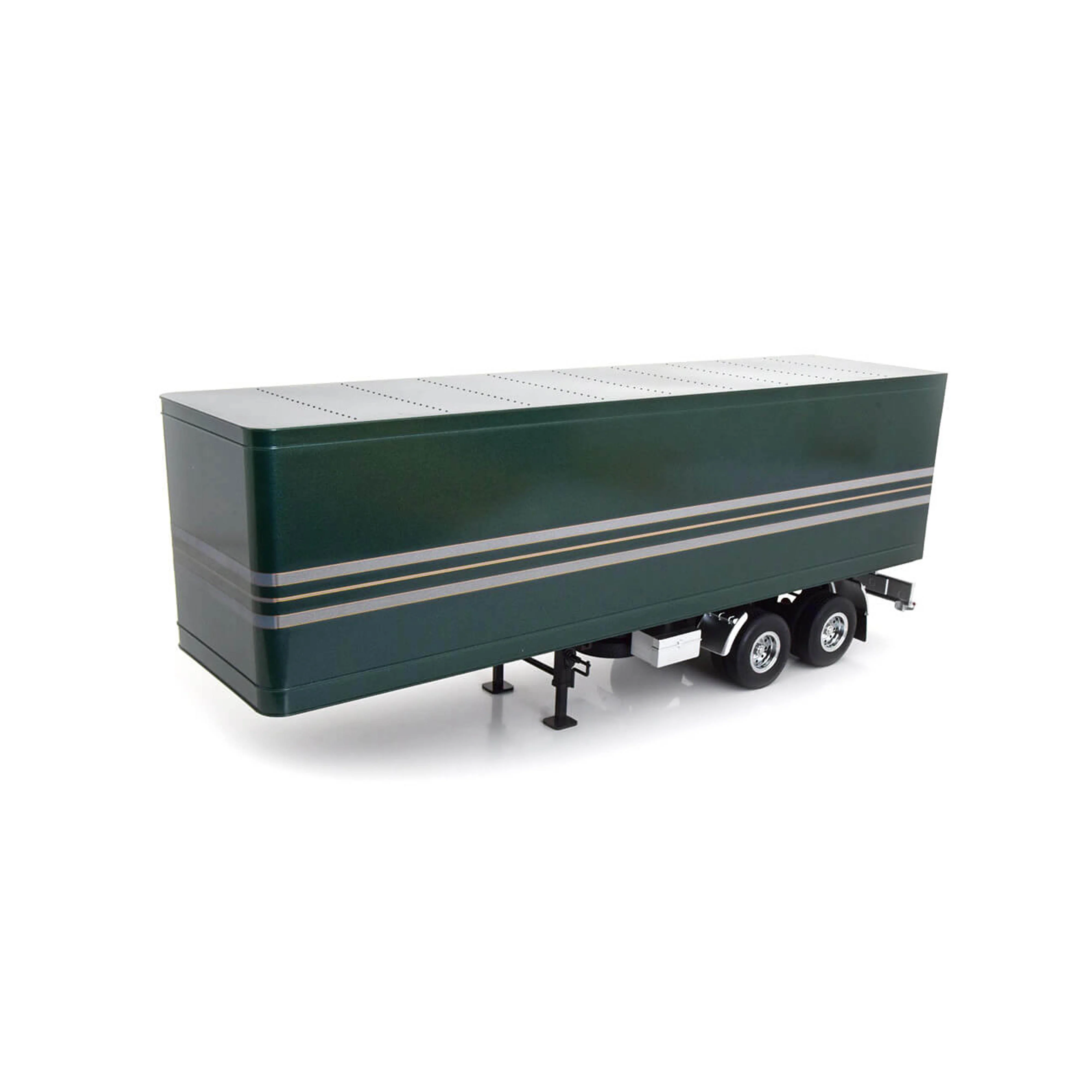 Semi-remorque Métallique Vert Foncé/Argent 1/18