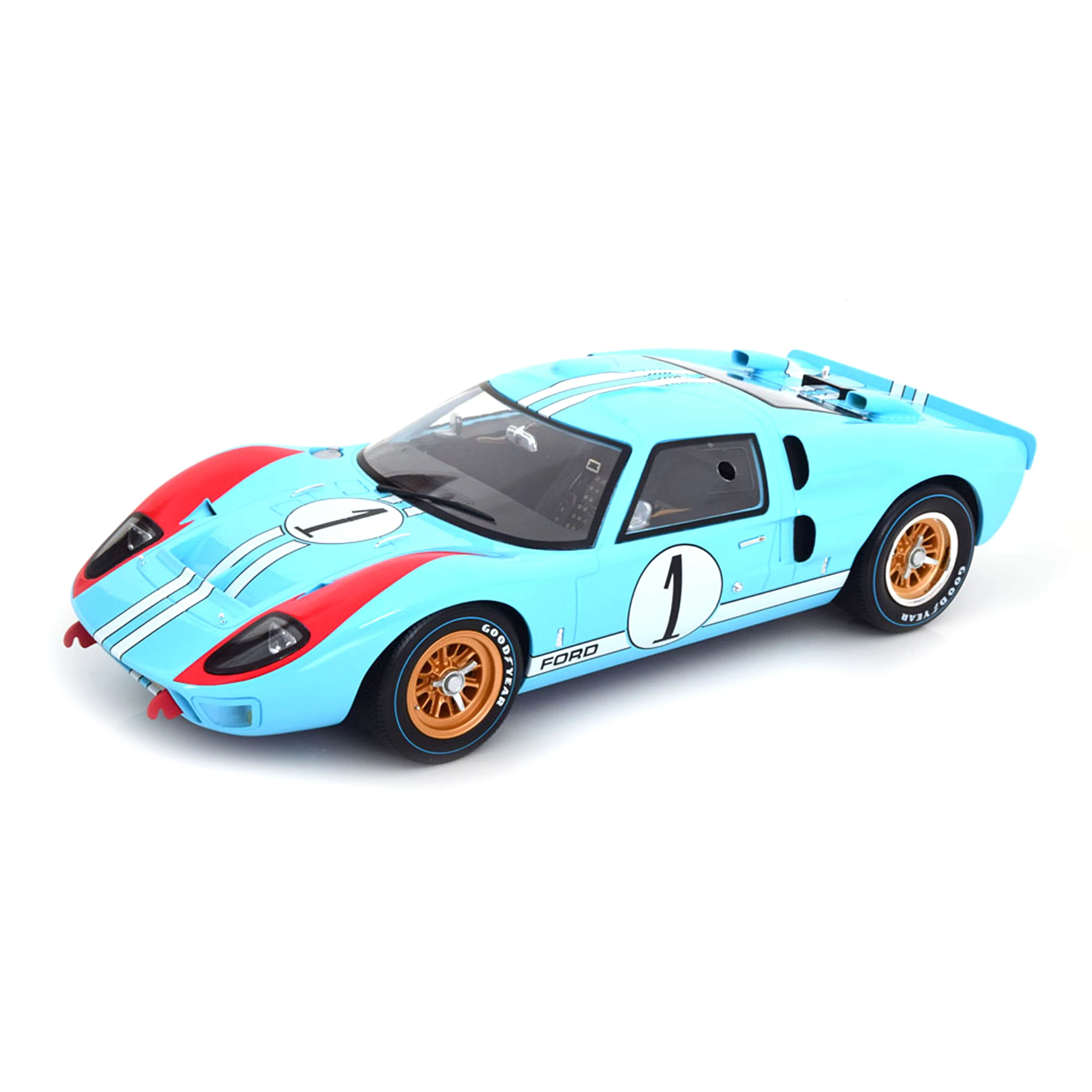 Ford GT40 MKII N°1 24h LeMans 1966 Miles/Hulme 1/12