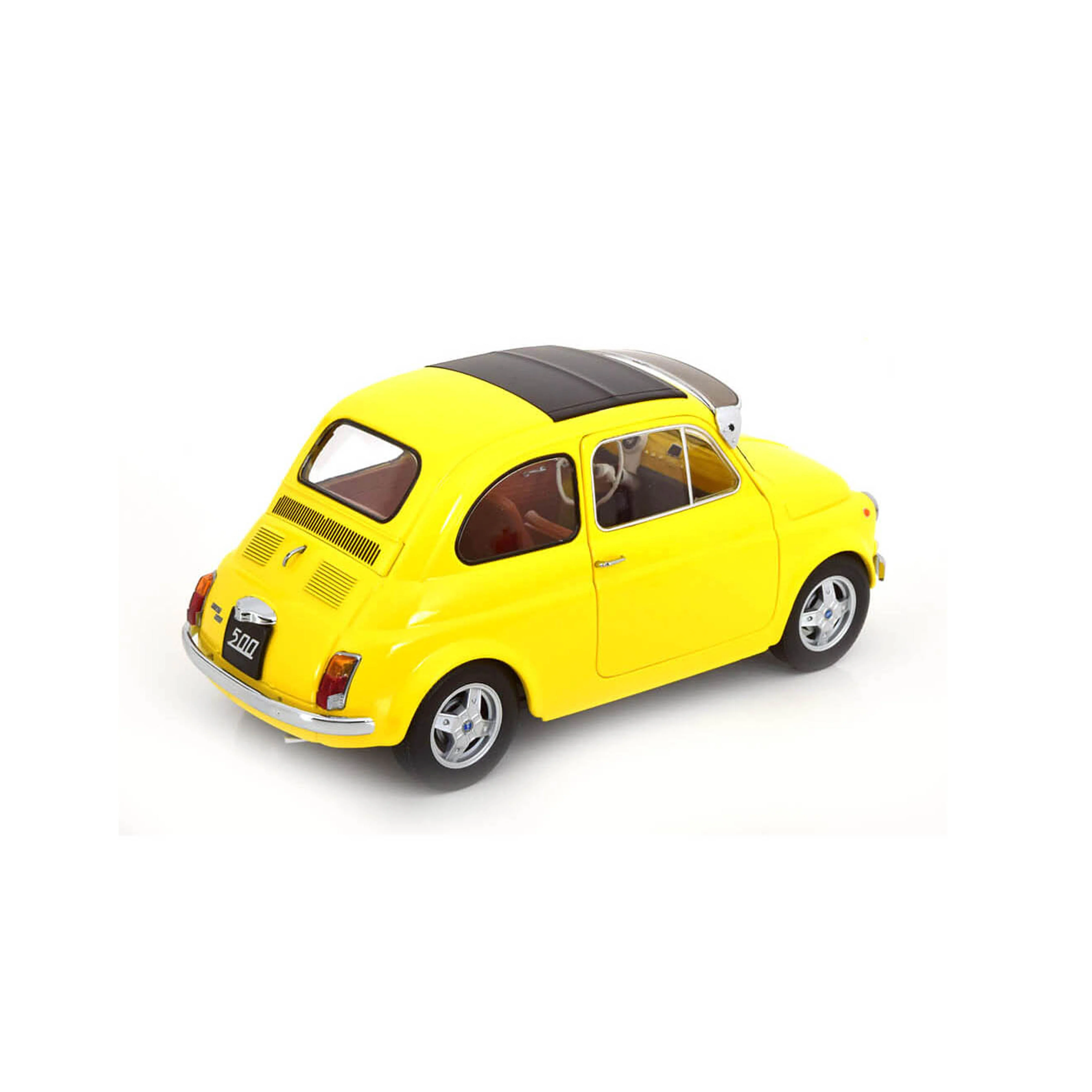 Fiat 500 F Custom 1968 Jaune 1/12 - Image 2