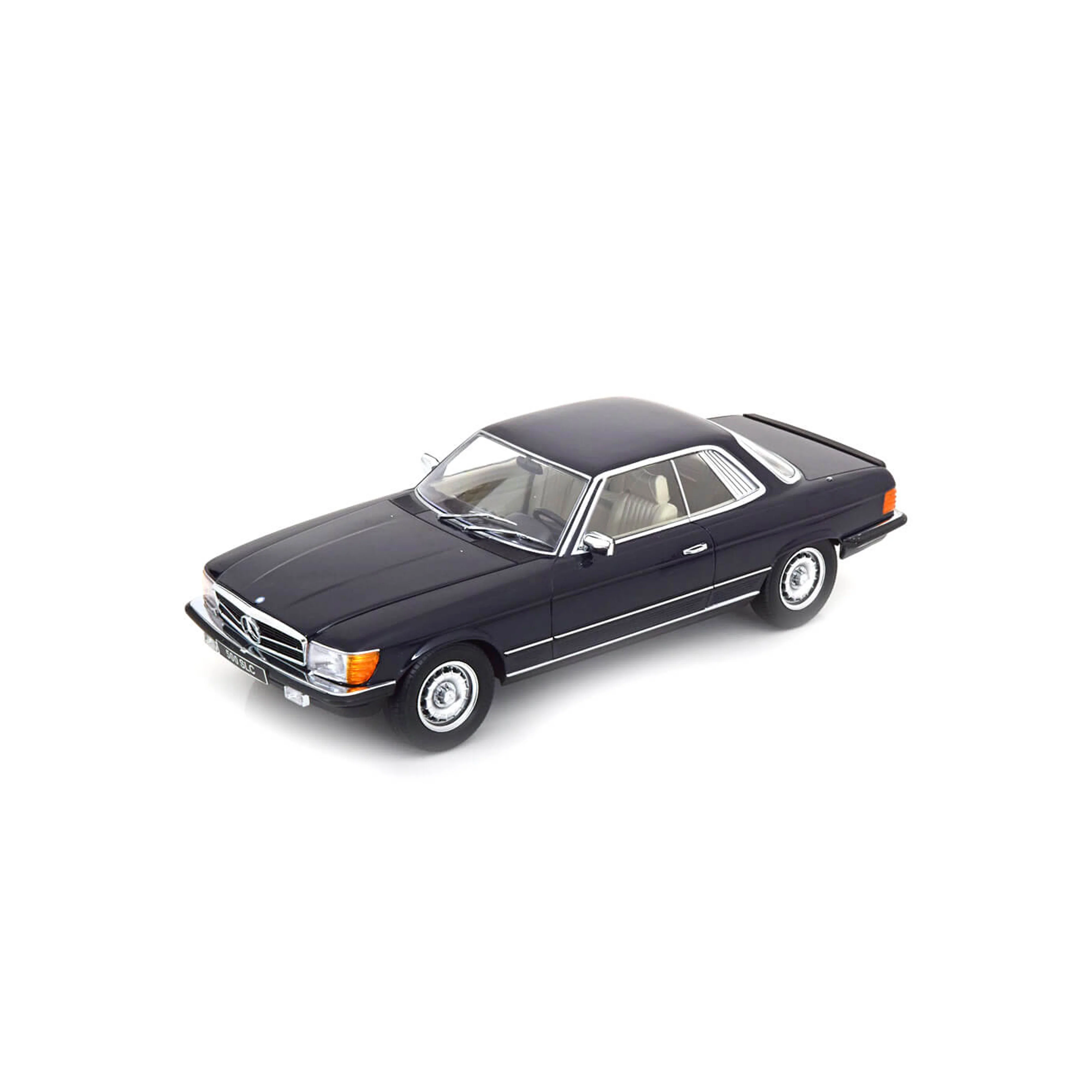 Mercedes 500SLC C107 1981 Bleu foncé 1/18